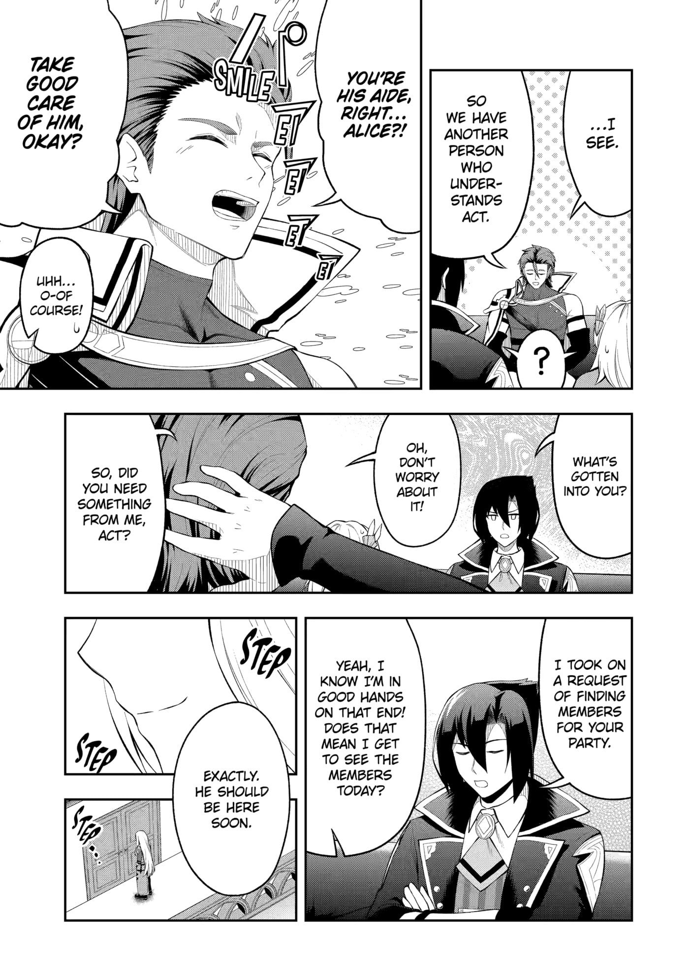 Ore wa Boukensha Guild no Akutoku Guild Master: Jinzai o Tekizaitekisho ni Tsuihou Shitara, Nazeka Mechakucha Kansha Saremashita Chapter 4 page 3 - 