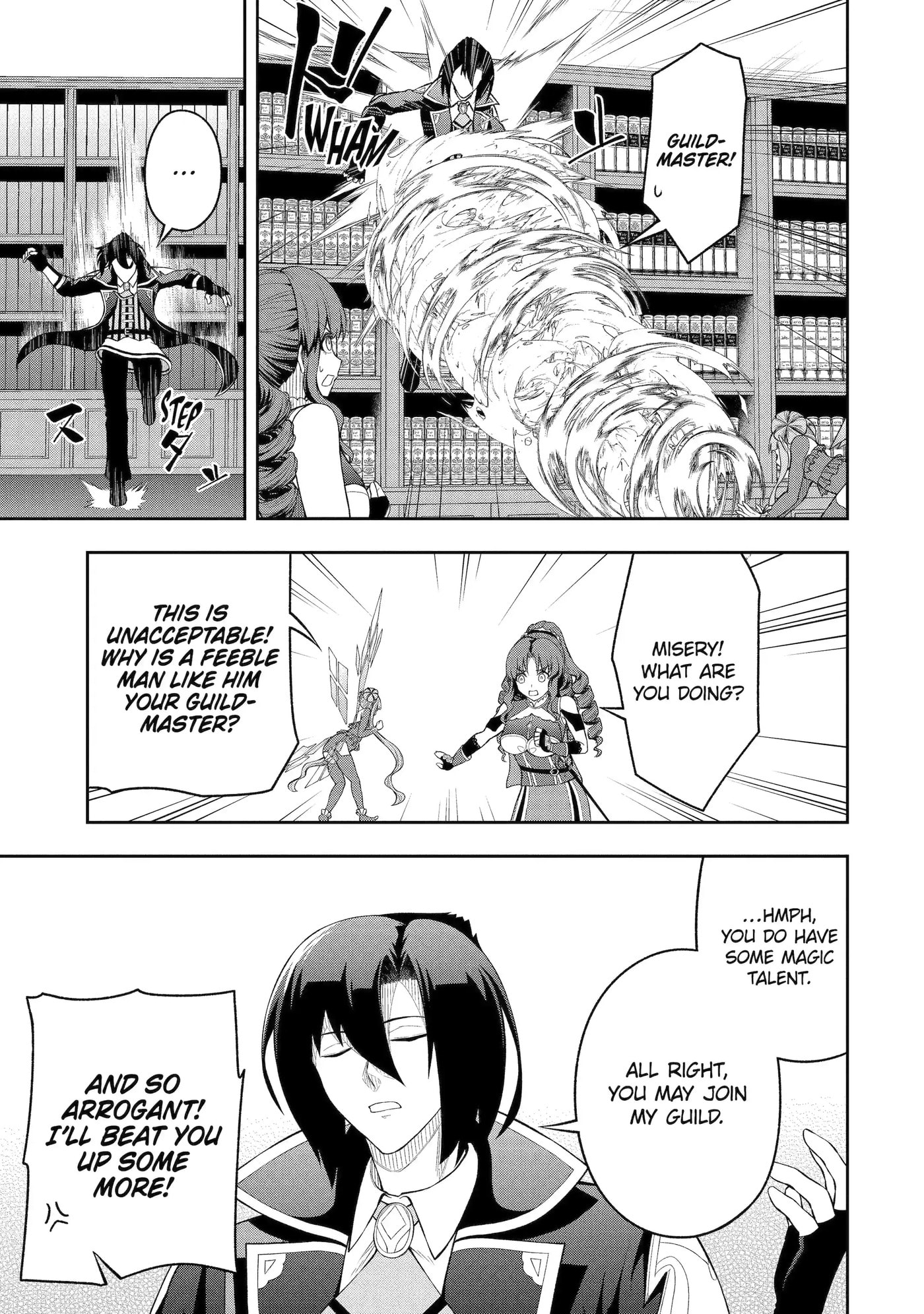 Ore wa Boukensha Guild no Akutoku Guild Master: Jinzai o Tekizaitekisho ni Tsuihou Shitara, Nazeka Mechakucha Kansha Saremashita Chapter 5.1 page 11 - 
