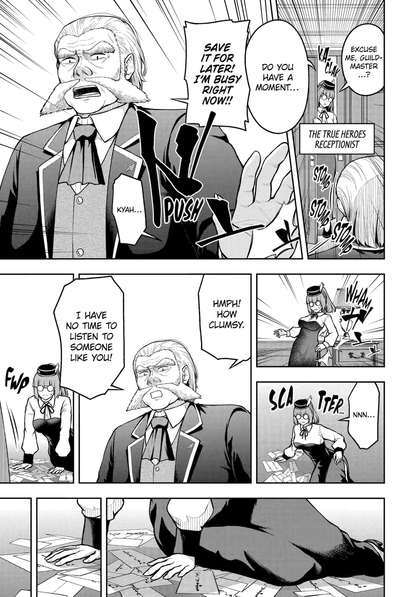 Ore wa Boukensha Guild no Akutoku Guild Master: Jinzai o Tekizaitekisho ni Tsuihou Shitara, Nazeka Mechakucha Kansha Saremashita Chapter 5.5 page 17 - 