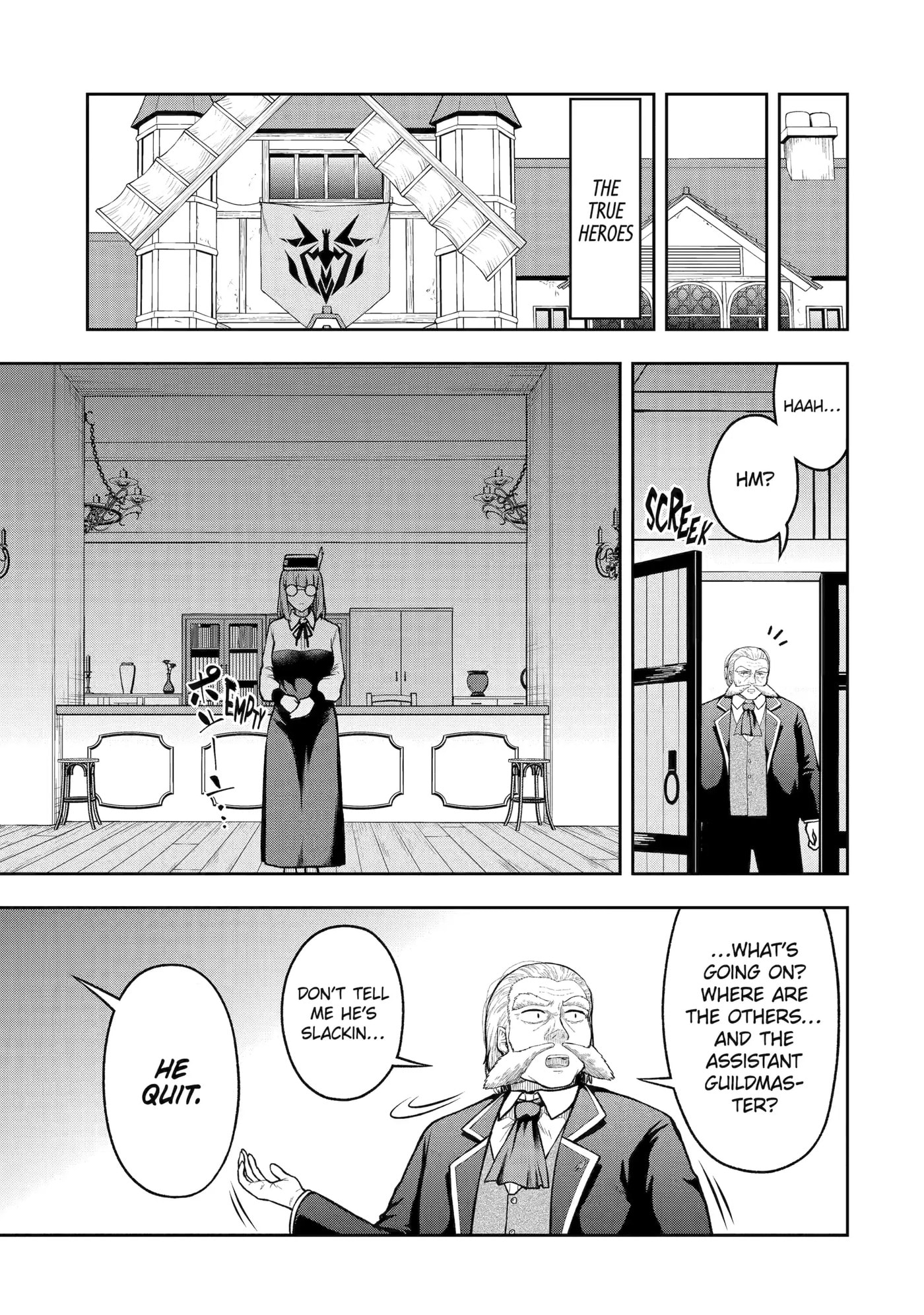 Ore wa Boukensha Guild no Akutoku Guild Master: Jinzai o Tekizaitekisho ni Tsuihou Shitara, Nazeka Mechakucha Kansha Saremashita Chapter 5.5 page 25 - 