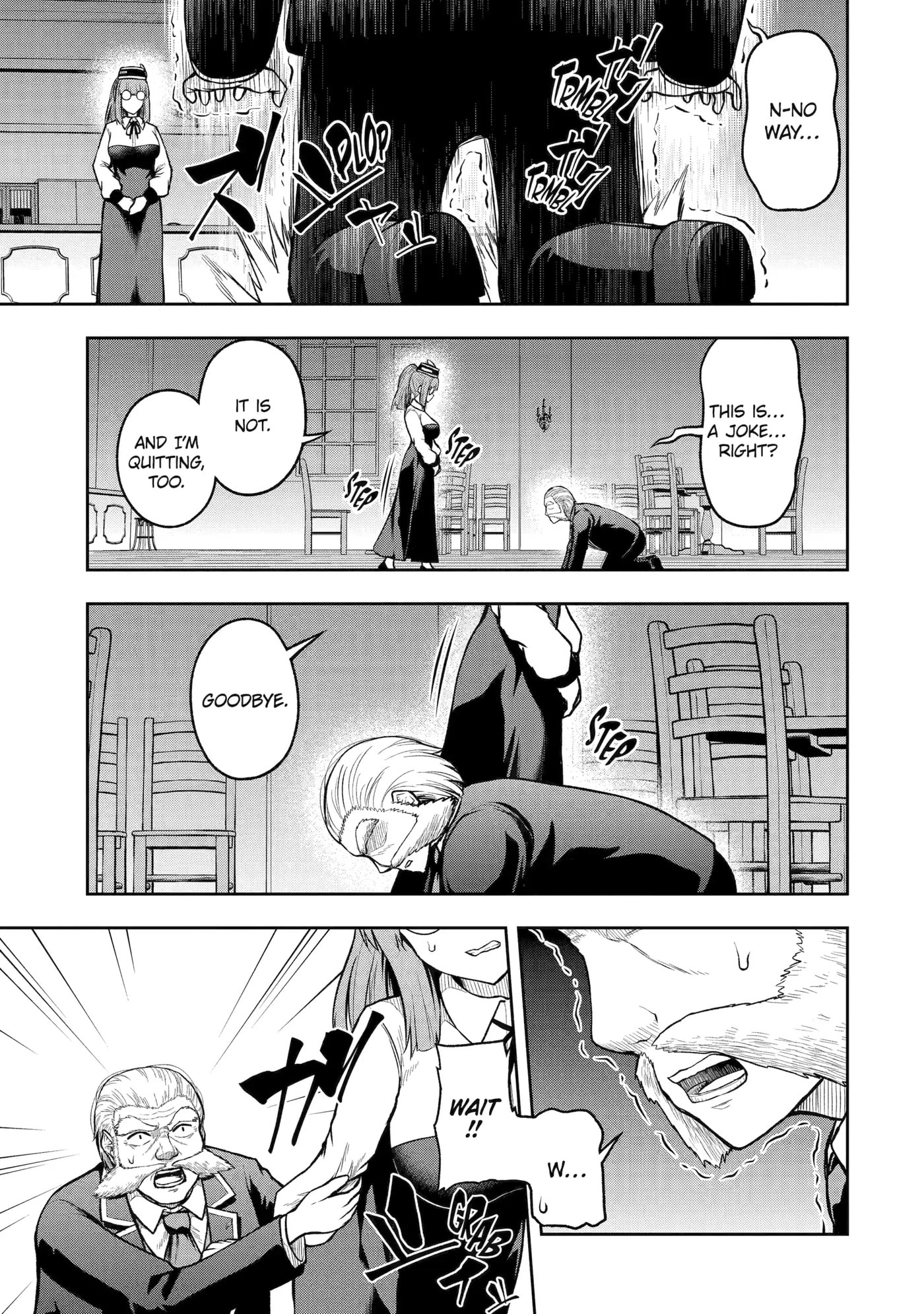 Ore wa Boukensha Guild no Akutoku Guild Master: Jinzai o Tekizaitekisho ni Tsuihou Shitara, Nazeka Mechakucha Kansha Saremashita Chapter 5.5 page 27 - 