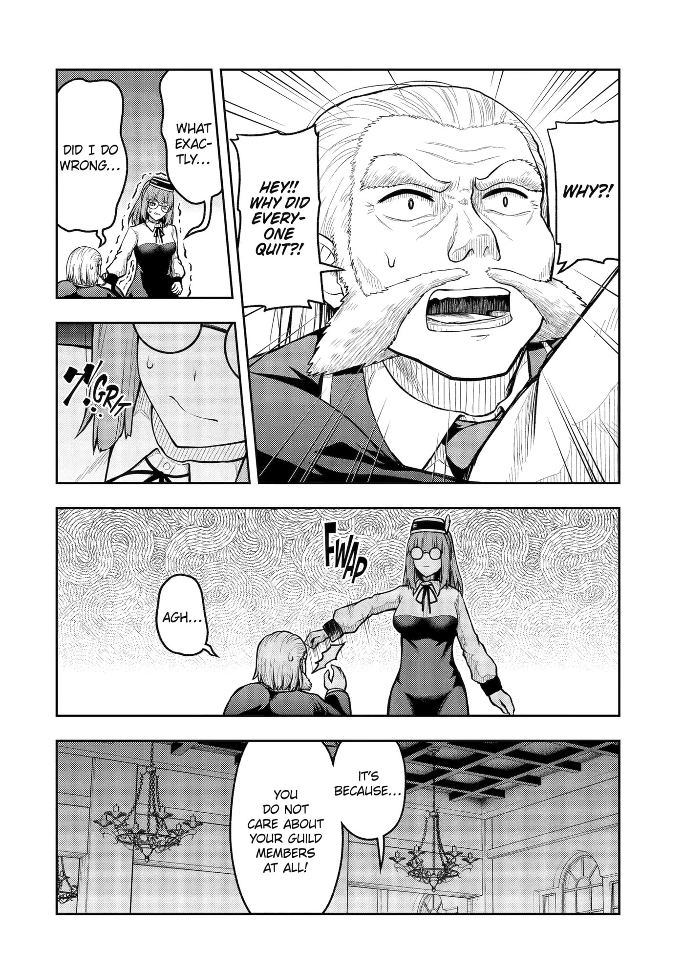 Ore wa Boukensha Guild no Akutoku Guild Master: Jinzai o Tekizaitekisho ni Tsuihou Shitara, Nazeka Mechakucha Kansha Saremashita Chapter 5.5 page 28 - 