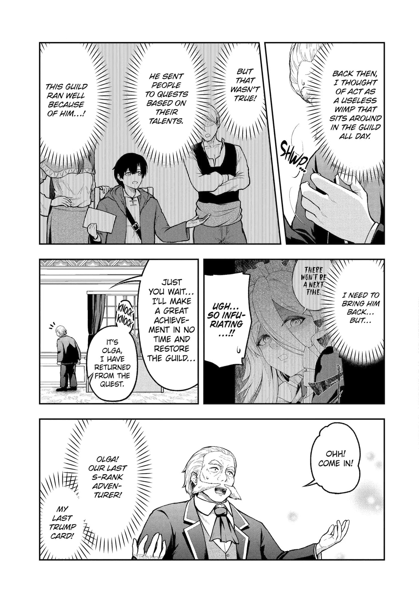 Ore wa Boukensha Guild no Akutoku Guild Master: Jinzai o Tekizaitekisho ni Tsuihou Shitara, Nazeka Mechakucha Kansha Saremashita Chapter 5.7 page 3 - 