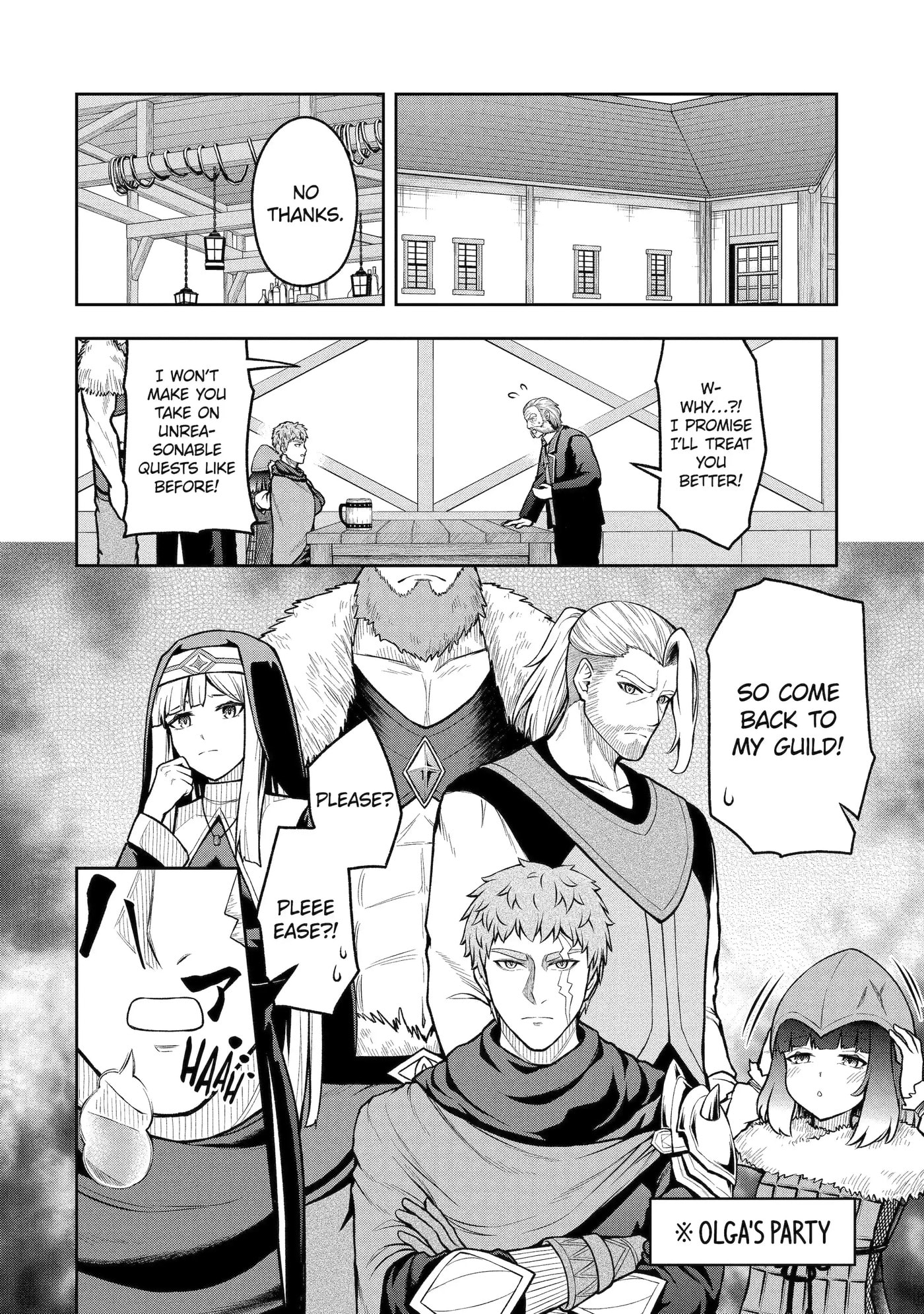 Ore wa Boukensha Guild no Akutoku Guild Master: Jinzai o Tekizaitekisho ni Tsuihou Shitara, Nazeka Mechakucha Kansha Saremashita Chapter 5.8 page 8 - 