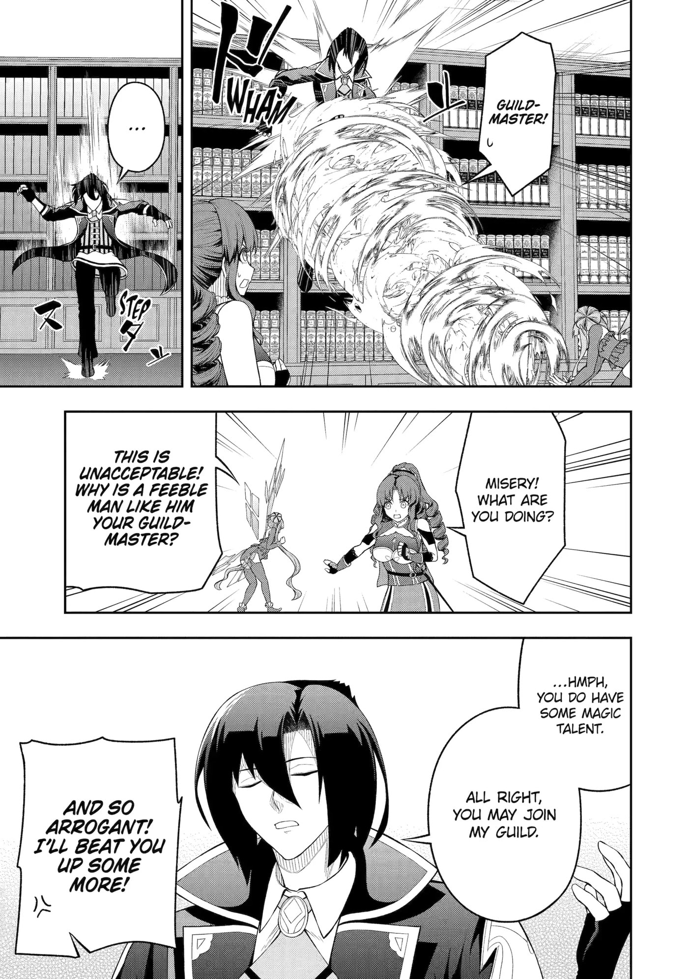 Ore wa Boukensha Guild no Akutoku Guild Master: Jinzai o Tekizaitekisho ni Tsuihou Shitara, Nazeka Mechakucha Kansha Saremashita Chapter 5 page 11 - 