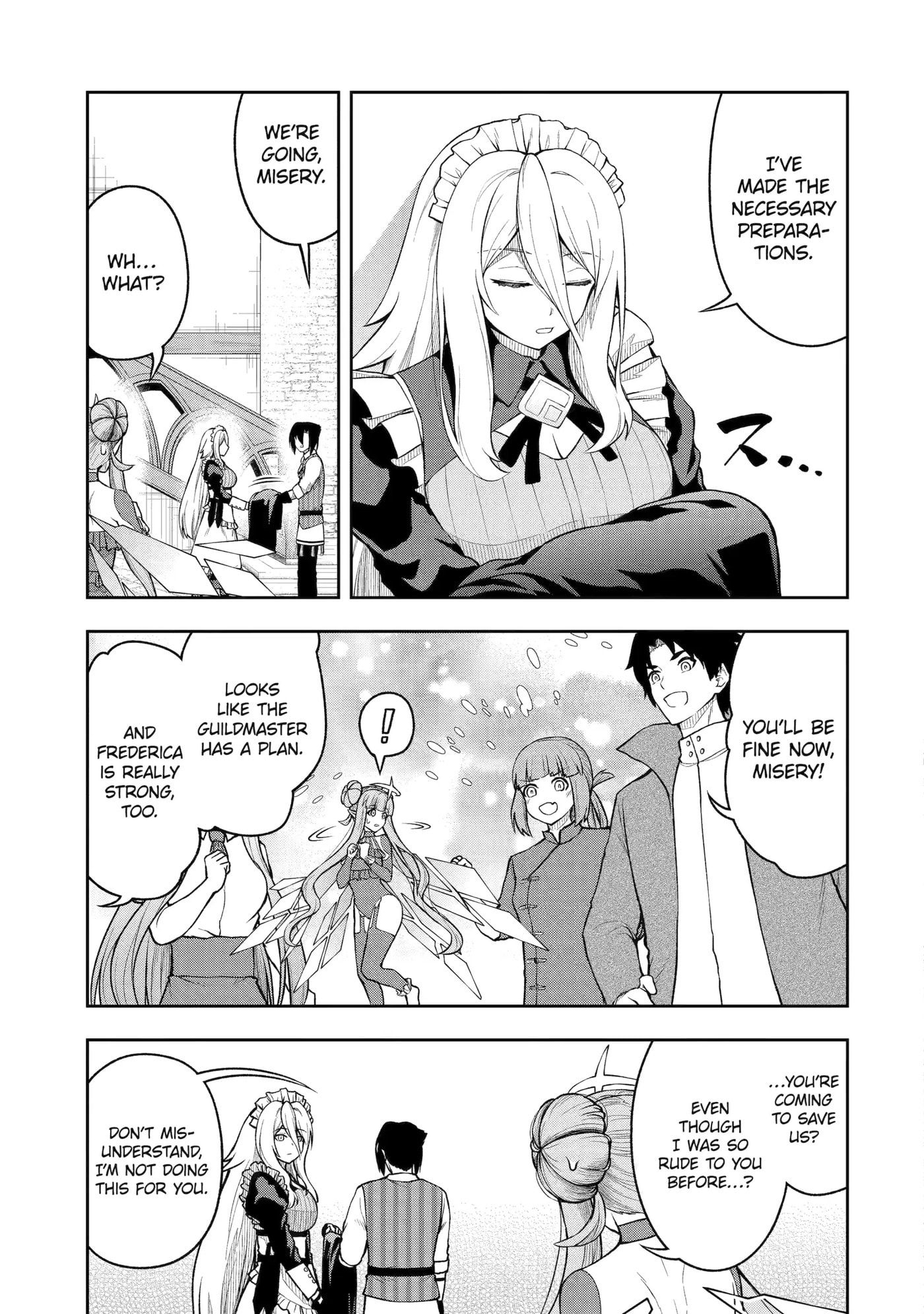 Ore wa Boukensha Guild no Akutoku Guild Master: Jinzai o Tekizaitekisho ni Tsuihou Shitara, Nazeka Mechakucha Kansha Saremashita Chapter 5 page 30 - 