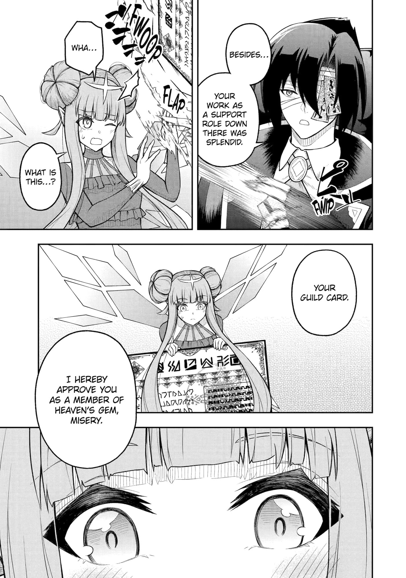 Ore wa Boukensha Guild no Akutoku Guild Master: Jinzai o Tekizaitekisho ni Tsuihou Shitara, Nazeka Mechakucha Kansha Saremashita Chapter 5 page 58 - 