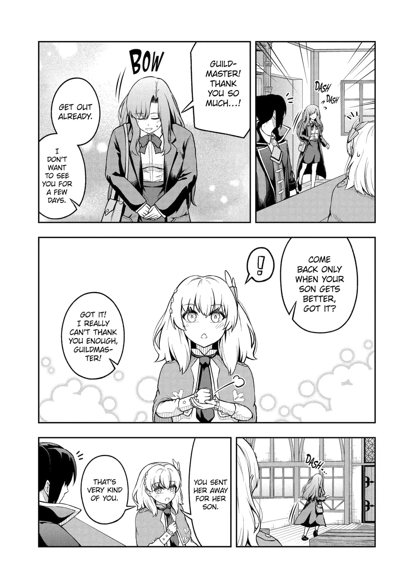 Ore wa Boukensha Guild no Akutoku Guild Master: Jinzai o Tekizaitekisho ni Tsuihou Shitara, Nazeka Mechakucha Kansha Saremashita Chapter 6.1 page 3 - 
