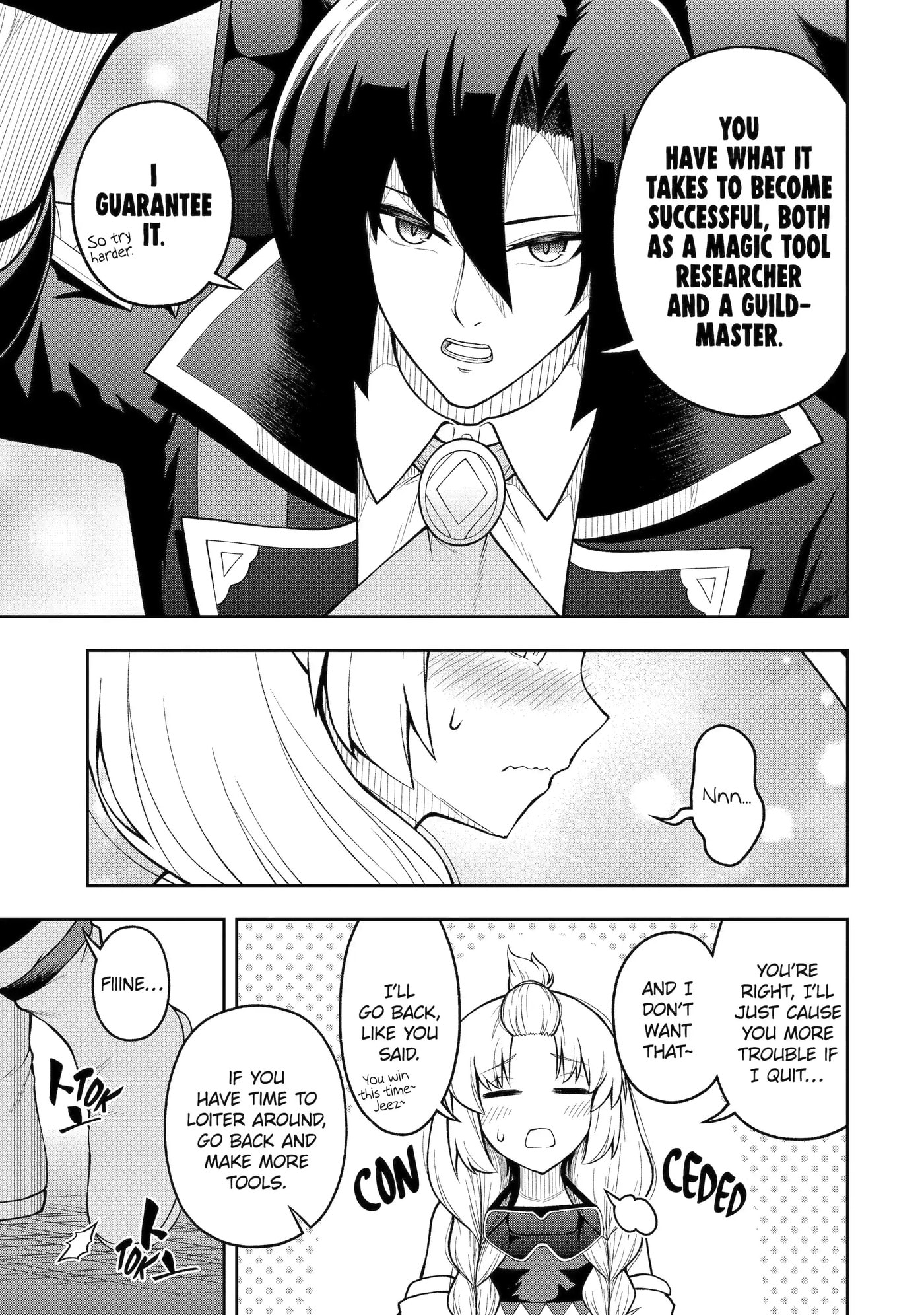 Ore wa Boukensha Guild no Akutoku Guild Master: Jinzai o Tekizaitekisho ni Tsuihou Shitara, Nazeka Mechakucha Kansha Saremashita Chapter 6.2 page 5 - 