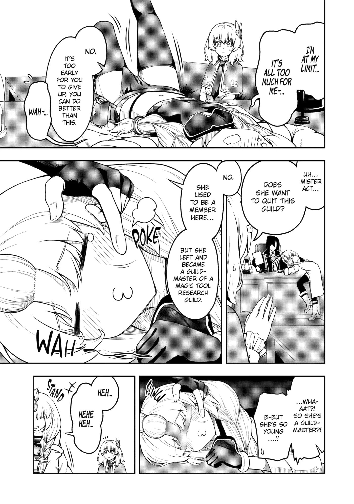 Ore wa Boukensha Guild no Akutoku Guild Master: Jinzai o Tekizaitekisho ni Tsuihou Shitara, Nazeka Mechakucha Kansha Saremashita Chapter 6 page 11 - 