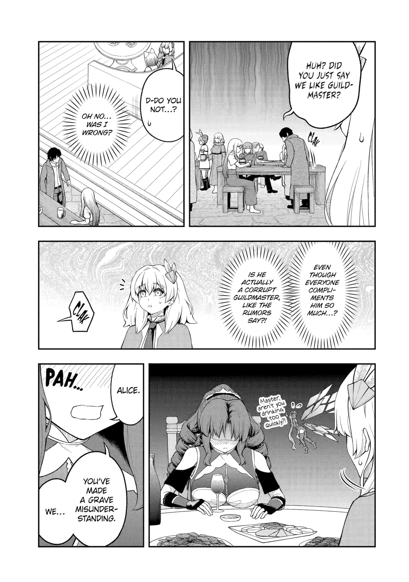 Ore wa Boukensha Guild no Akutoku Guild Master: Jinzai o Tekizaitekisho ni Tsuihou Shitara, Nazeka Mechakucha Kansha Saremashita Chapter 6 page 21 - 