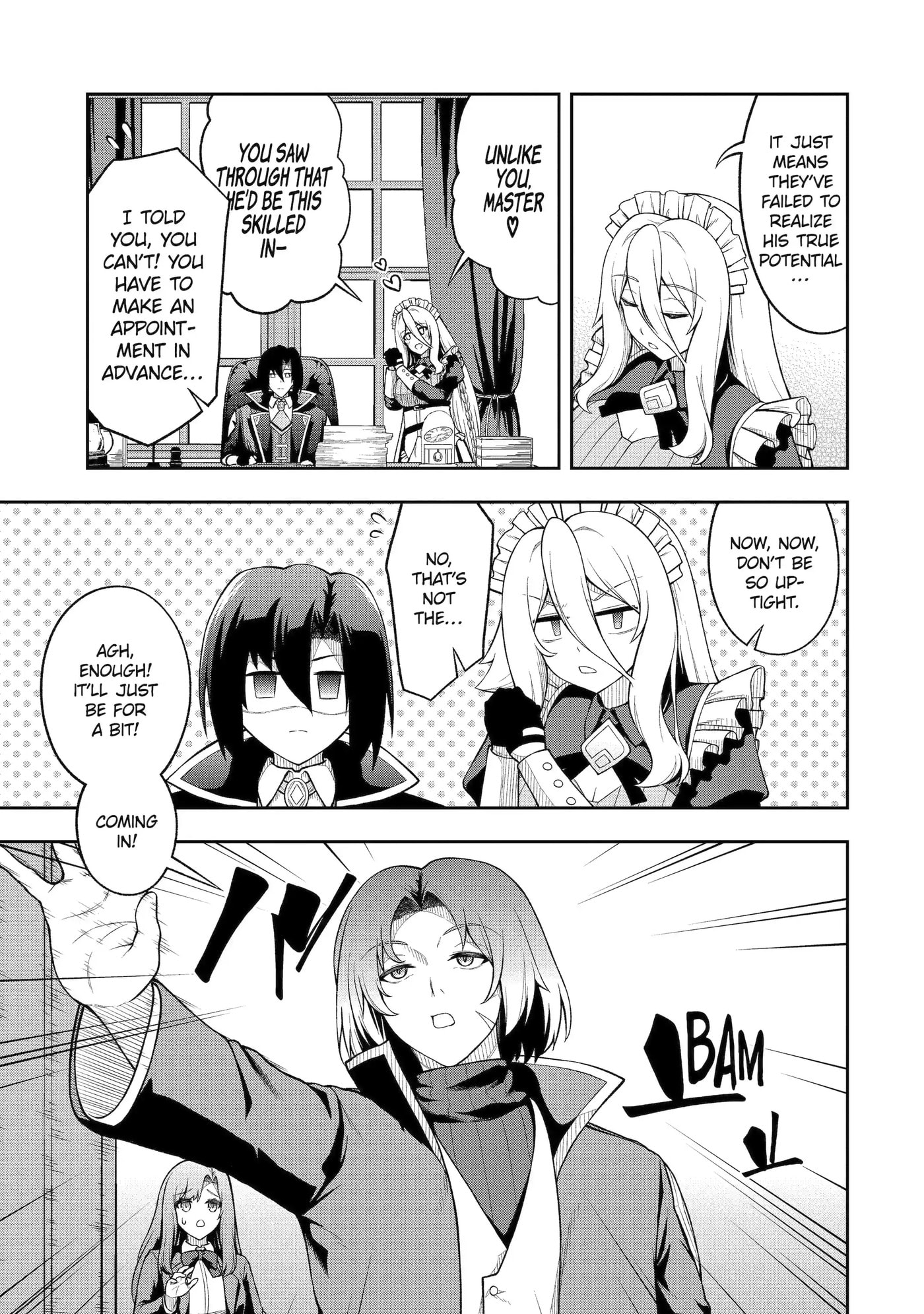 Ore wa Boukensha Guild no Akutoku Guild Master: Jinzai o Tekizaitekisho ni Tsuihou Shitara, Nazeka Mechakucha Kansha Saremashita Chapter 8.2 page 2 - 