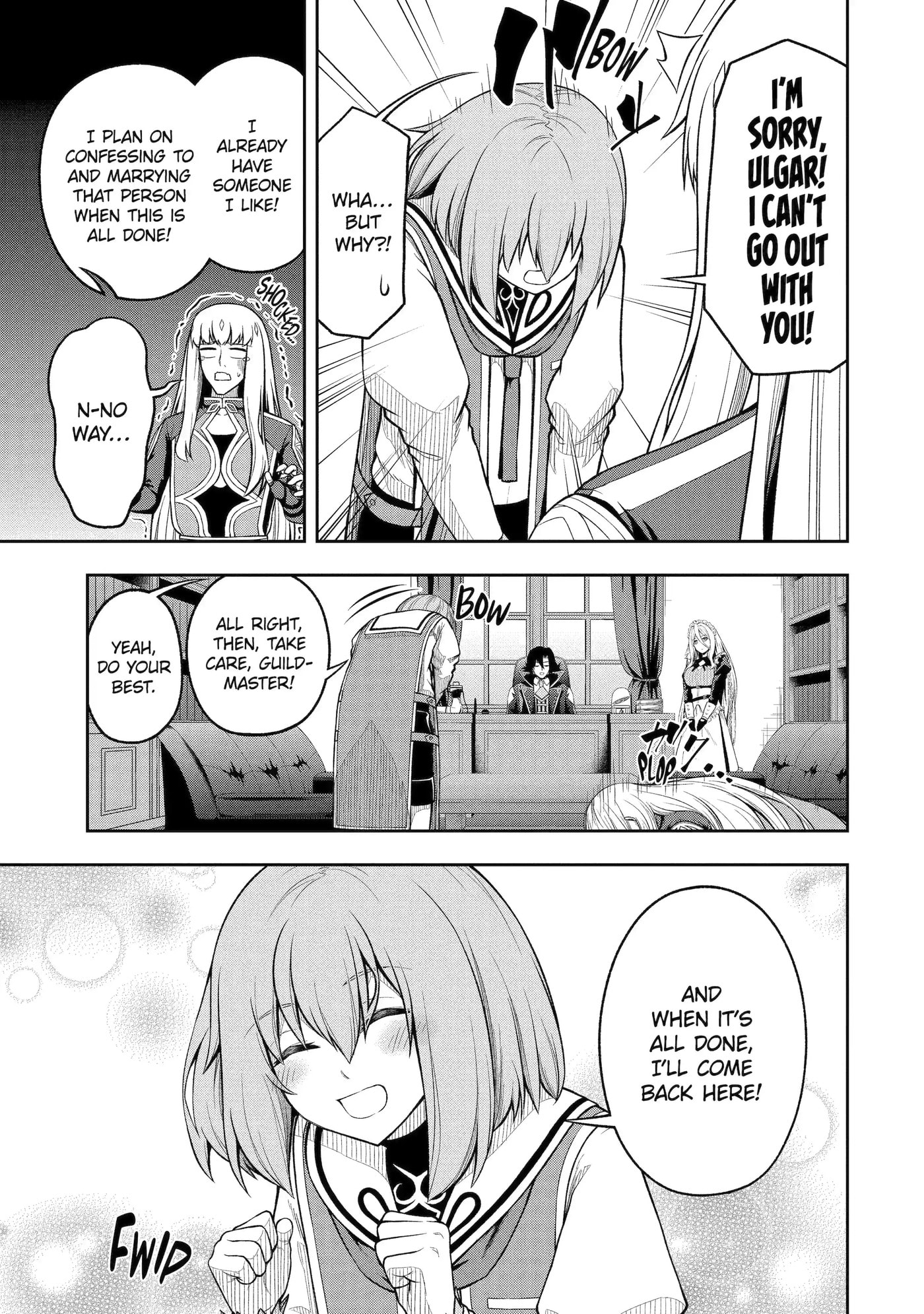 Ore wa Boukensha Guild no Akutoku Guild Master: Jinzai o Tekizaitekisho ni Tsuihou Shitara, Nazeka Mechakucha Kansha Saremashita Chapter 8.4 page 11 - 