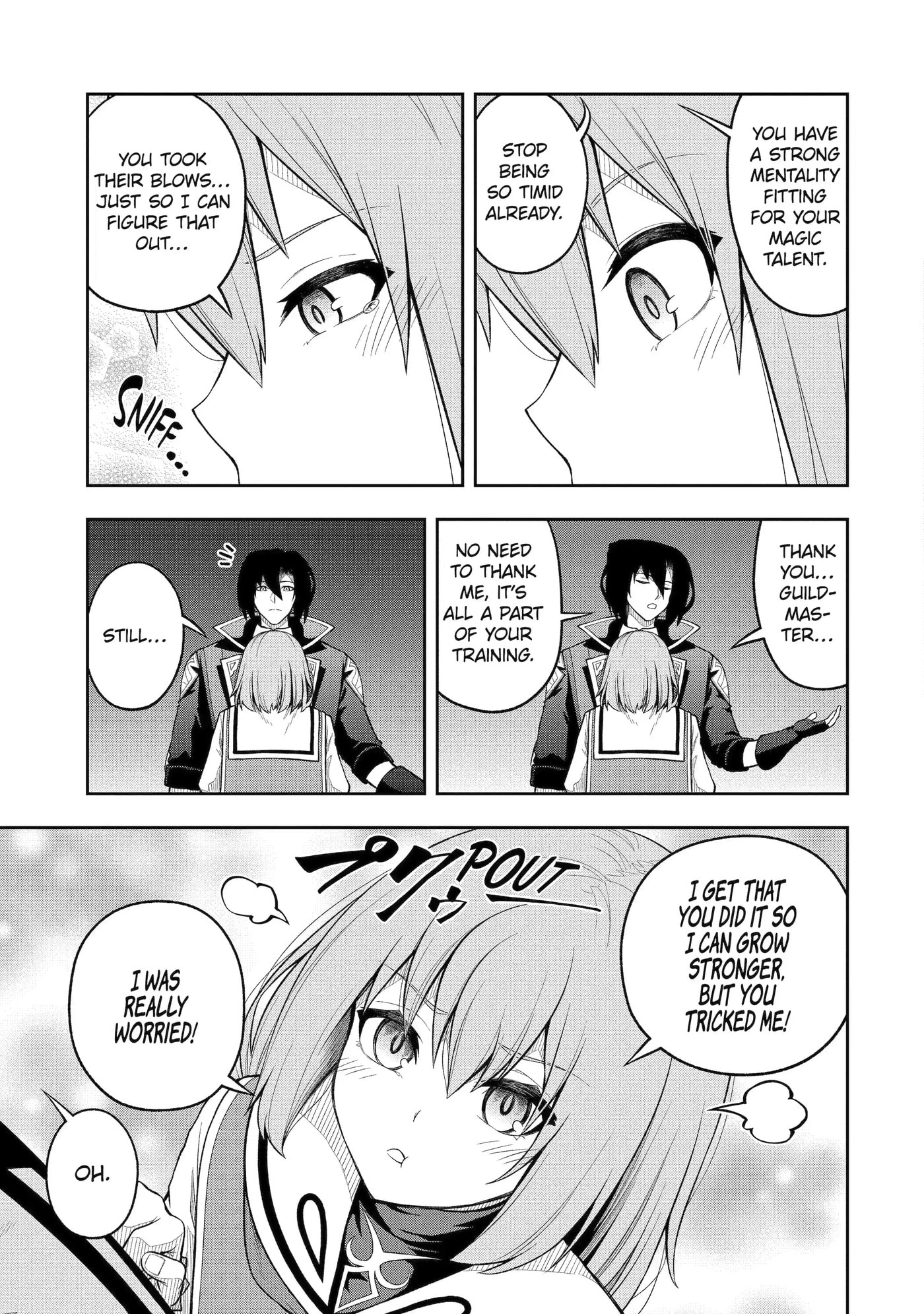 Ore wa Boukensha Guild no Akutoku Guild Master: Jinzai o Tekizaitekisho ni Tsuihou Shitara, Nazeka Mechakucha Kansha Saremashita Chapter 8.4 page 5 - 