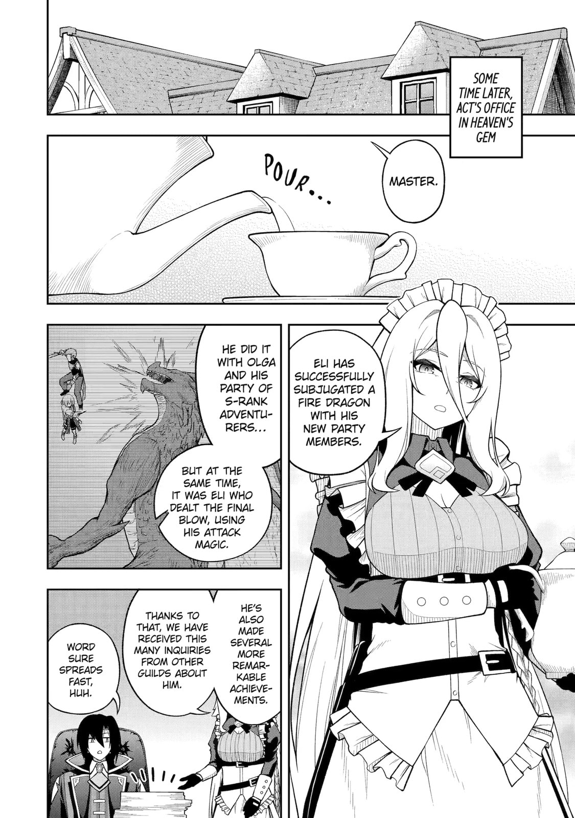 Ore wa Boukensha Guild no Akutoku Guild Master: Jinzai o Tekizaitekisho ni Tsuihou Shitara, Nazeka Mechakucha Kansha Saremashita Chapter 8 page 12 - 