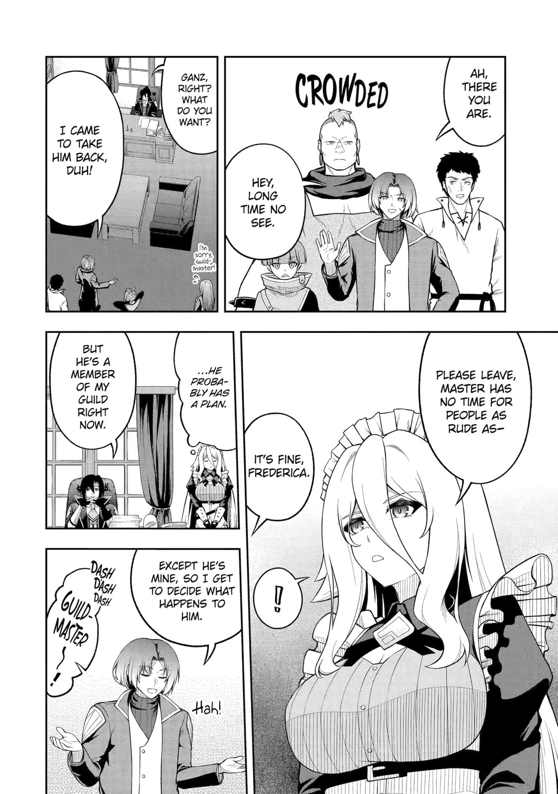 Ore wa Boukensha Guild no Akutoku Guild Master: Jinzai o Tekizaitekisho ni Tsuihou Shitara, Nazeka Mechakucha Kansha Saremashita Chapter 8 page 14 - 