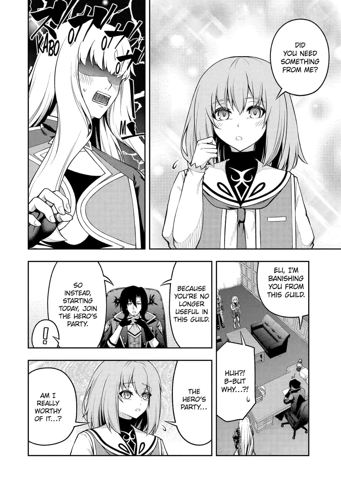 Ore wa Boukensha Guild no Akutoku Guild Master: Jinzai o Tekizaitekisho ni Tsuihou Shitara, Nazeka Mechakucha Kansha Saremashita Chapter 8 page 40 - 