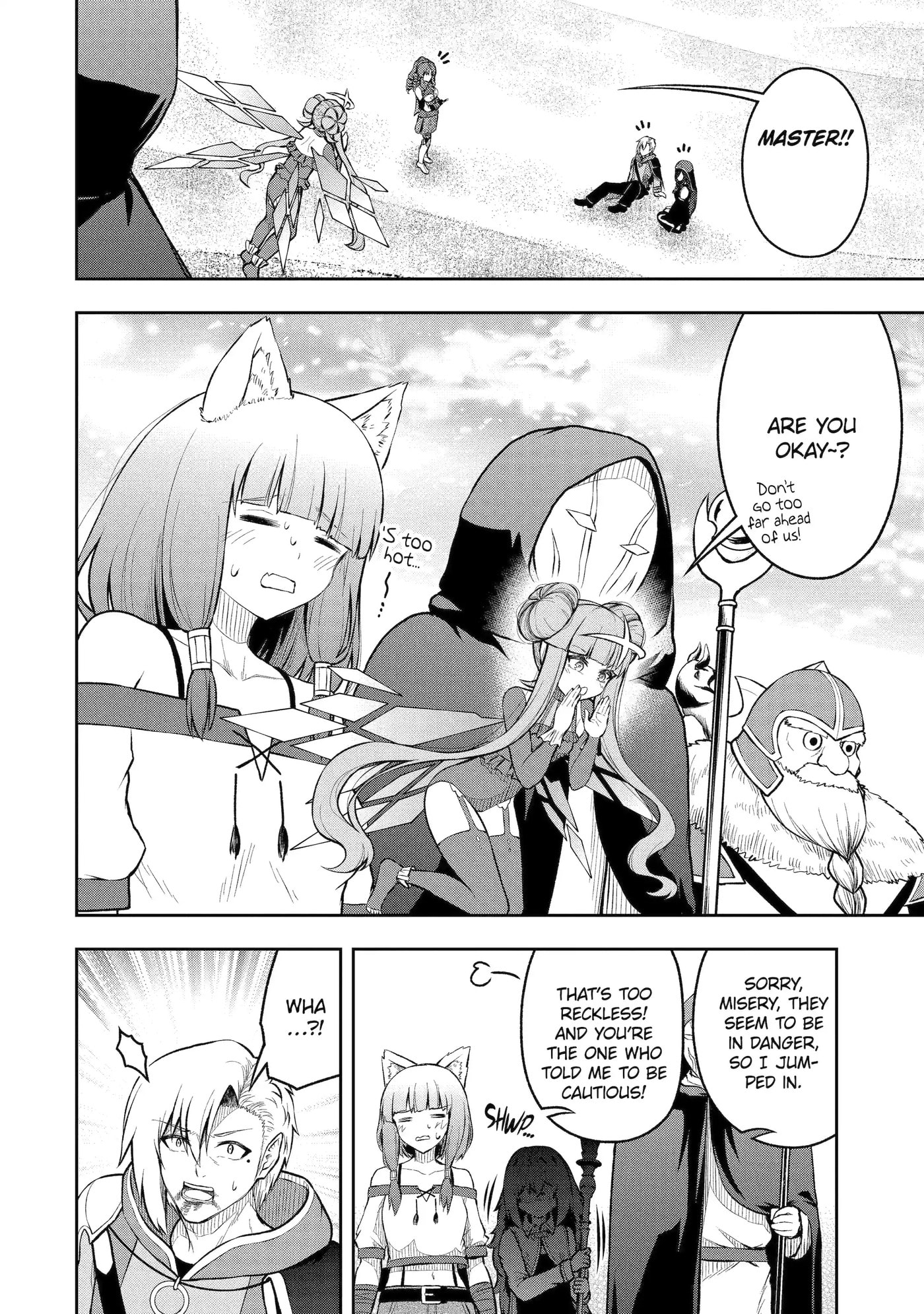 Ore wa Boukensha Guild no Akutoku Guild Master: Jinzai o Tekizaitekisho ni Tsuihou Shitara, Nazeka Mechakucha Kansha Saremashita Chapter 9.3 page 11 - 