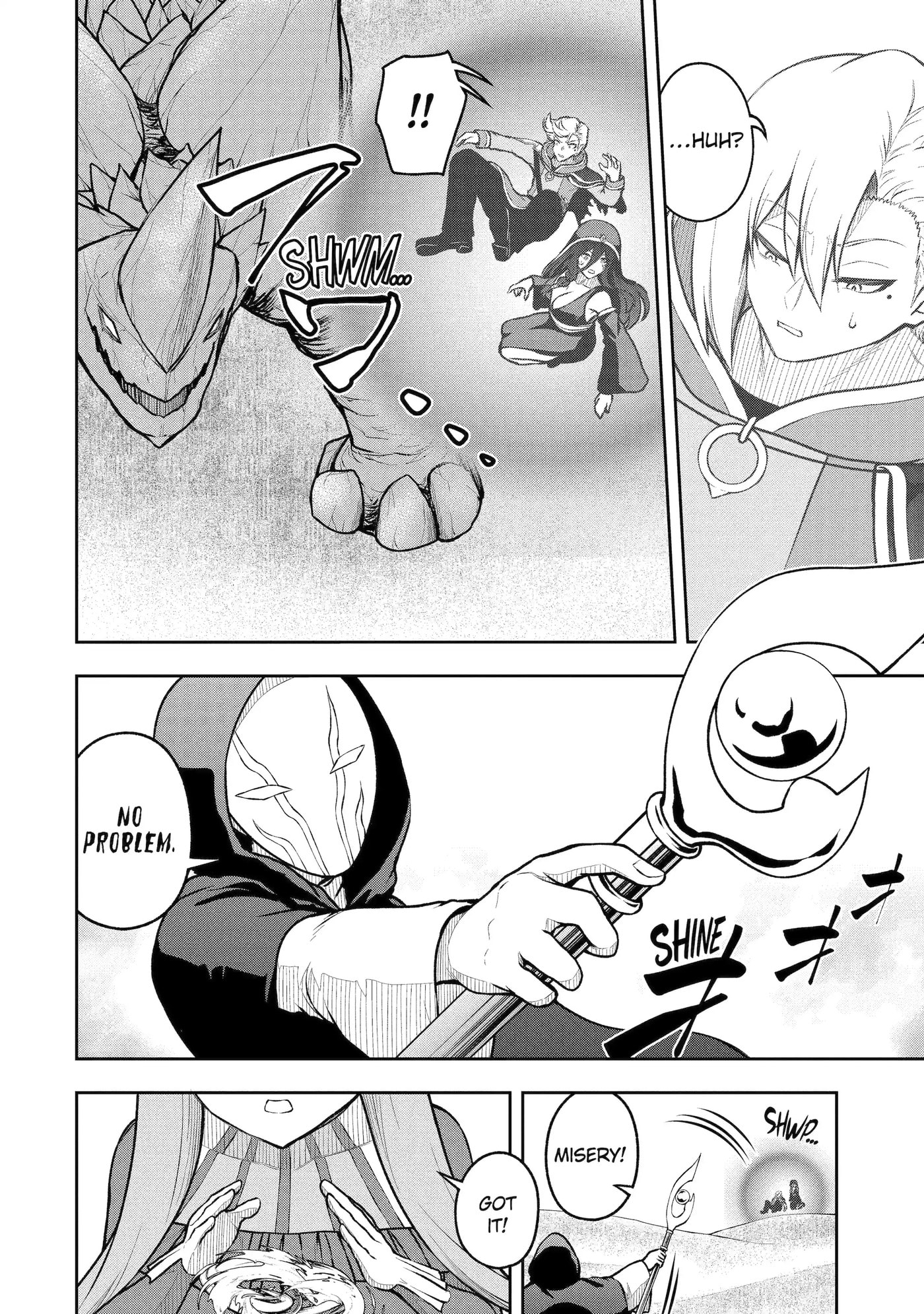 Ore wa Boukensha Guild no Akutoku Guild Master: Jinzai o Tekizaitekisho ni Tsuihou Shitara, Nazeka Mechakucha Kansha Saremashita Chapter 9.4 page 2 - 