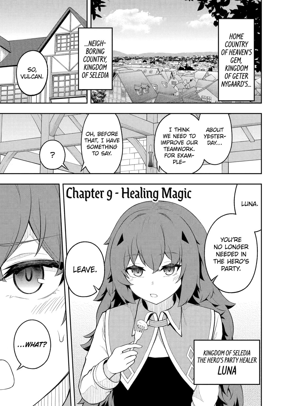 Ore wa Boukensha Guild no Akutoku Guild Master: Jinzai o Tekizaitekisho ni Tsuihou Shitara, Nazeka Mechakucha Kansha Saremashita Chapter 9 page 1 - 