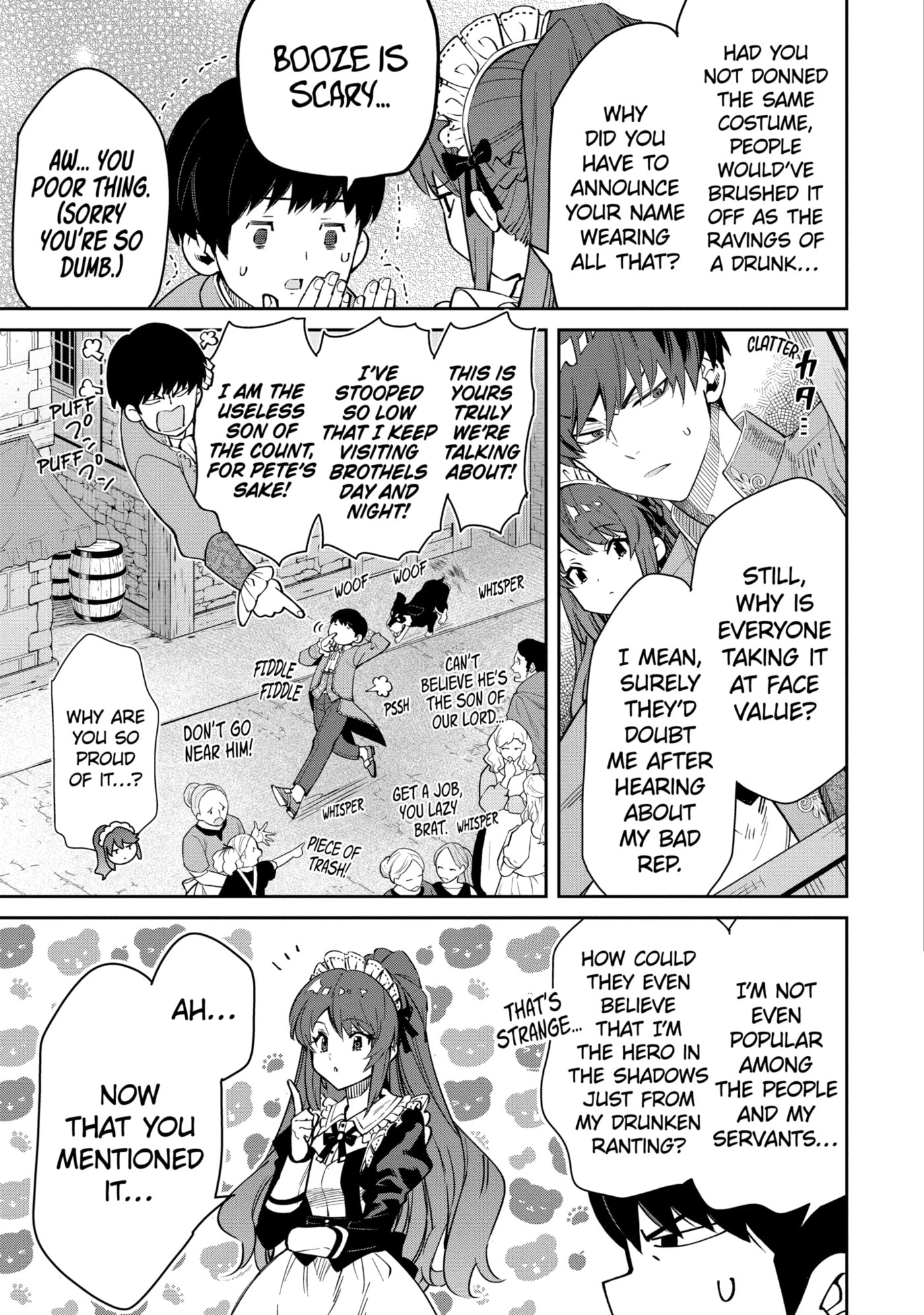 Ore wa Kage no Eiyuu ja Arimasen! Chapter 1.2 page 3 - 
