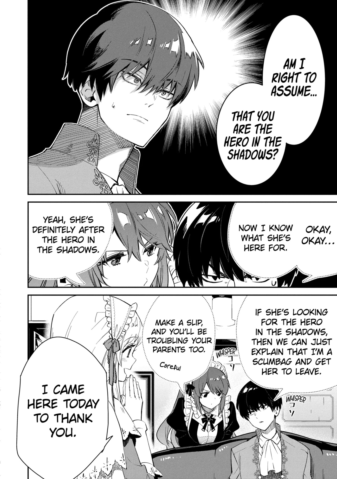 Ore wa Kage no Eiyuu ja Arimasen! Chapter 1.4 page 2 - 