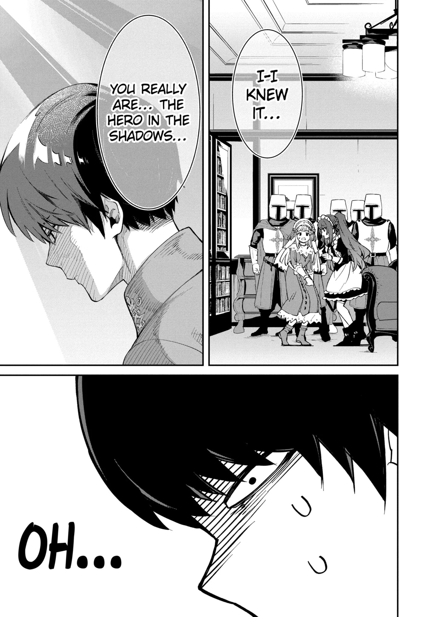 Ore wa Kage no Eiyuu ja Arimasen! Chapter 1.5 page 8 - 