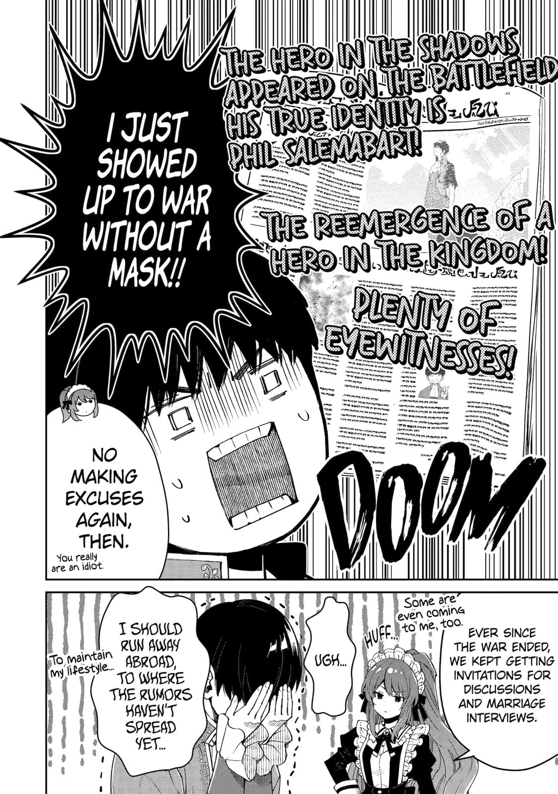 Ore wa Kage no Eiyuu ja Arimasen! Chapter 10 page 30 - 