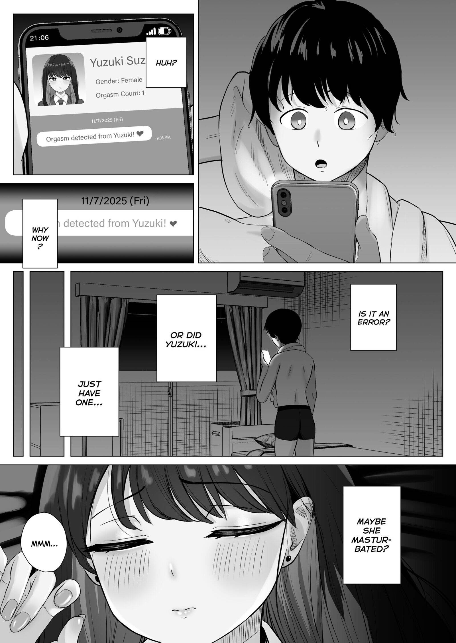 Orgasm Detection App: Nonstop Cuck Alerts Chapter 1 page 13 - 