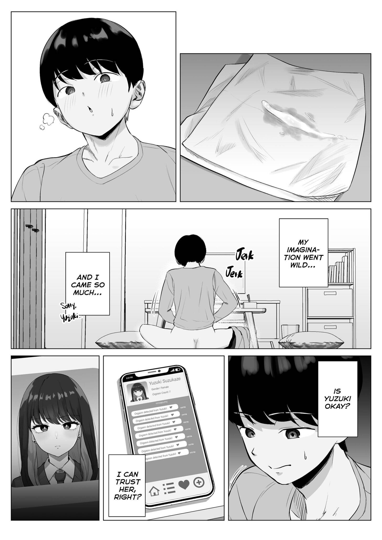 Orgasm Detection App: Nonstop Cuck Alerts Chapter 1 page 37 - 