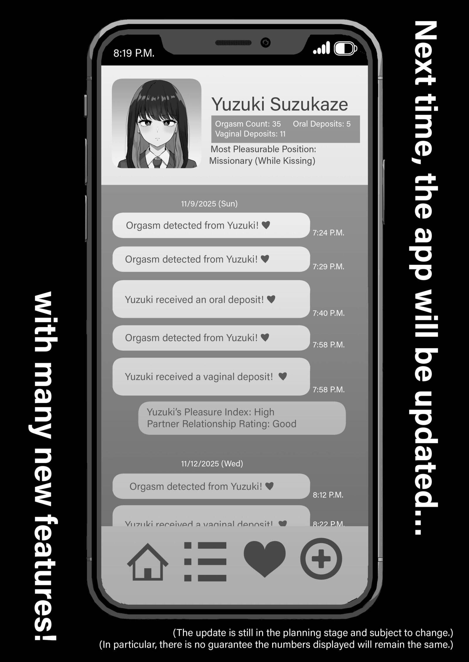 Orgasm Detection App: Nonstop Cuck Alerts Chapter 1 page 41 - 