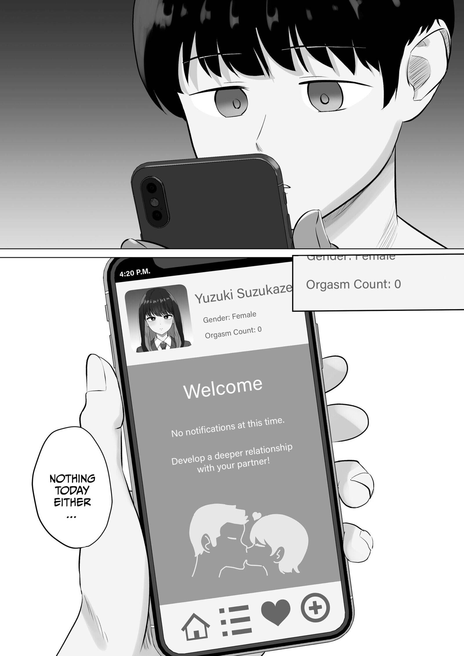 Orgasm Detection App: Nonstop Cuck Alerts Chapter 1 page 9 - 