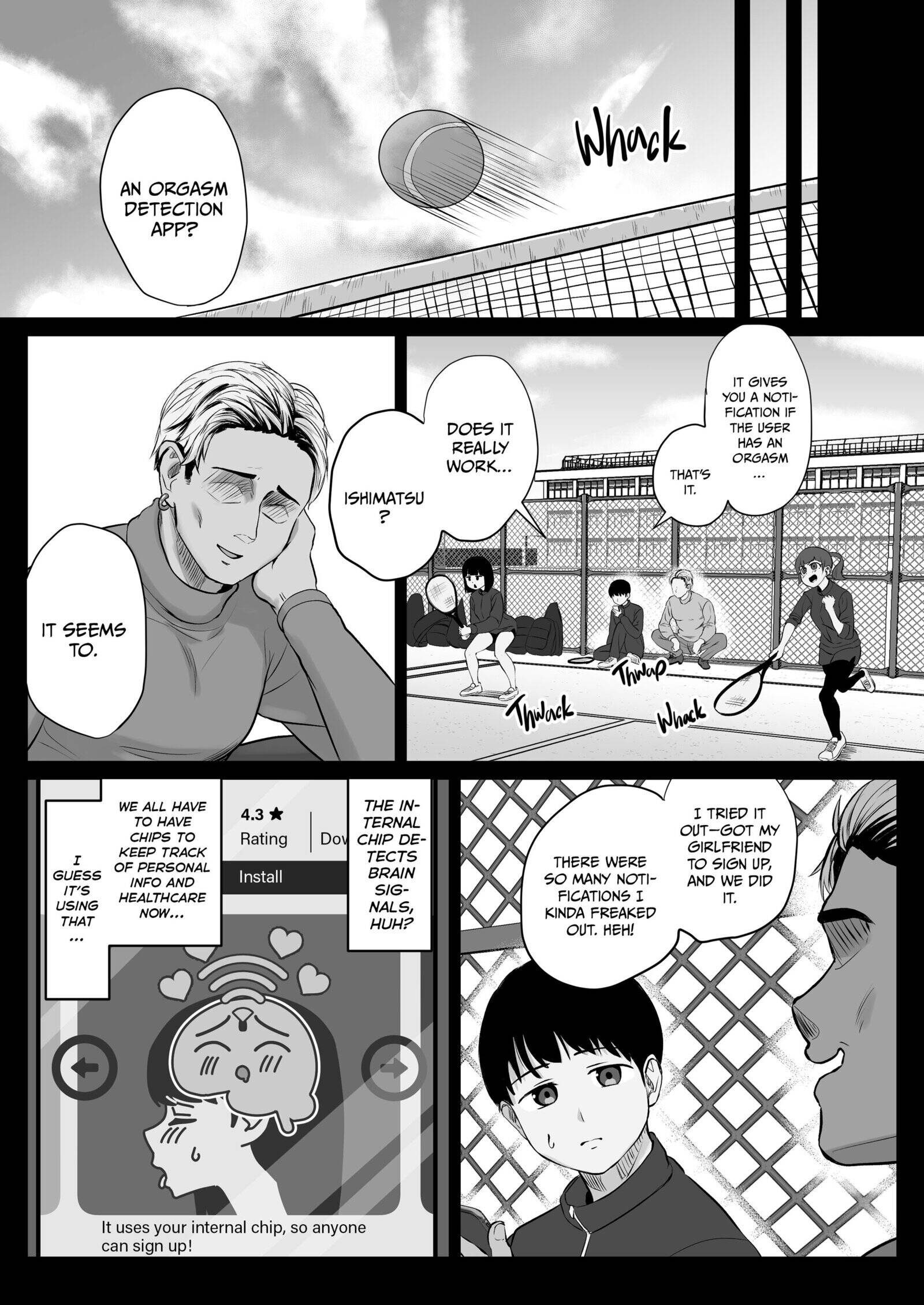 Orgasm Detection App: Nonstop Cuck Alerts Chapter 1 page 10 - 