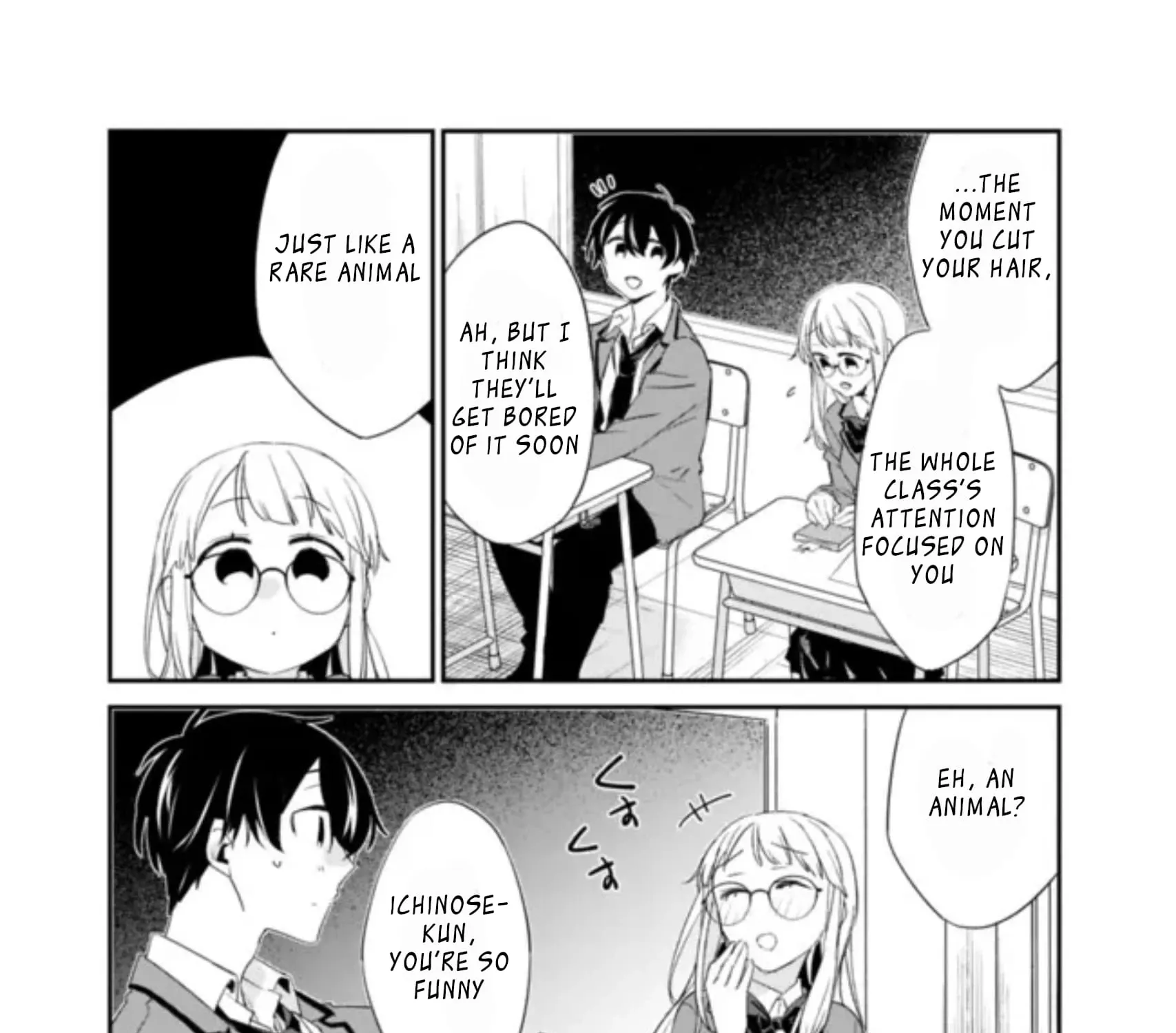 Osananajimi Kanojo no Morahara ga Hidoin de Zetsuen Sengen shite Yatta ~Jibun Rashiku Ikiru Koto ni Shitara, Naze ka Tonari no Seki no Kakure Bishoujo kara Kokuhaku Sareta~ Chapter 2.1 page 27 - 