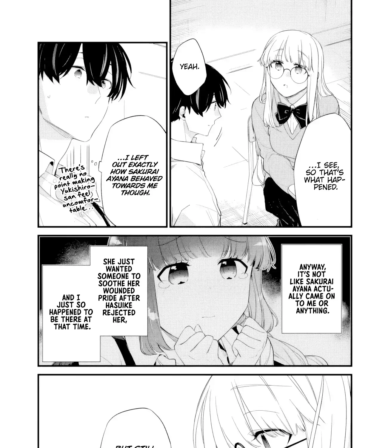Osananajimi Kanojo no Morahara ga Hidoin de Zetsuen Sengen shite Yatta ~Jibun Rashiku Ikiru Koto ni Shitara, Naze ka Tonari no Seki no Kakure Bishoujo kara Kokuhaku Sareta~ Chapter 33.2 page 19 - 