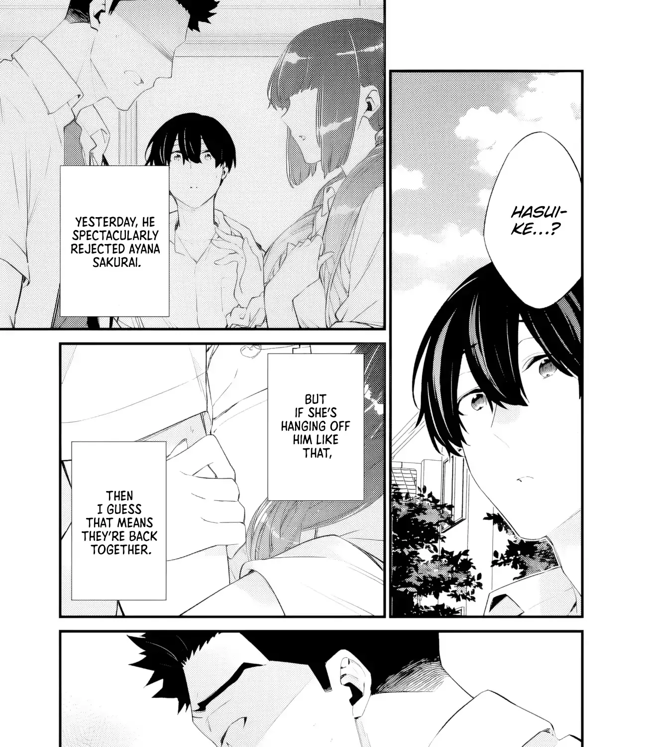 Osananajimi Kanojo no Morahara ga Hidoin de Zetsuen Sengen shite Yatta ~Jibun Rashiku Ikiru Koto ni Shitara, Naze ka Tonari no Seki no Kakure Bishoujo kara Kokuhaku Sareta~ Chapter 37 page 5 - 