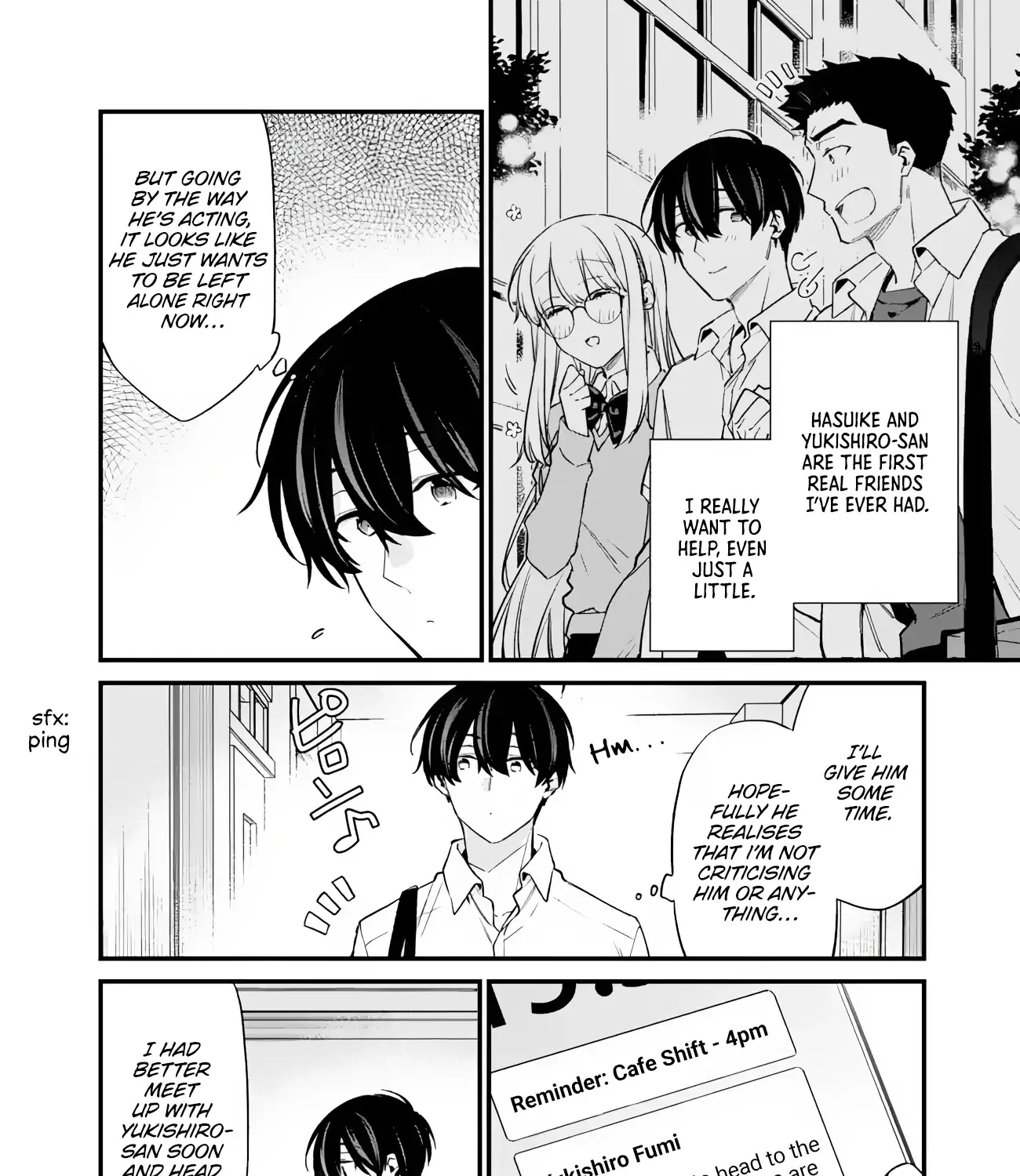 Osananajimi Kanojo no Morahara ga Hidoin de Zetsuen Sengen shite Yatta ~Jibun Rashiku Ikiru Koto ni Shitara, Naze ka Tonari no Seki no Kakure Bishoujo kara Kokuhaku Sareta~ Chapter 38 page 8 - 