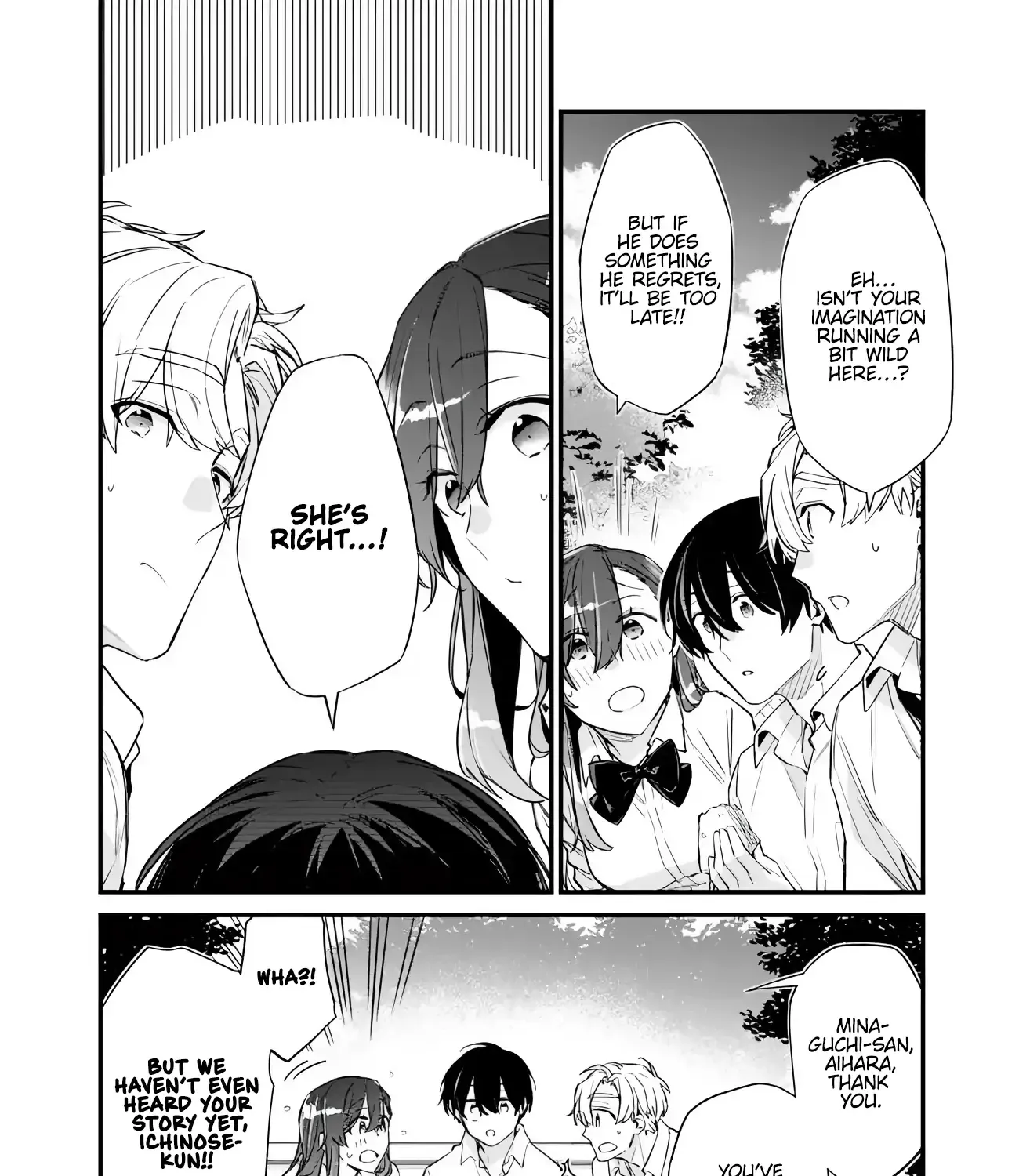 Osananajimi Kanojo no Morahara ga Hidoin de Zetsuen Sengen shite Yatta ~Jibun Rashiku Ikiru Koto ni Shitara, Naze ka Tonari no Seki no Kakure Bishoujo kara Kokuhaku Sareta~ Chapter 41 page 12 - 