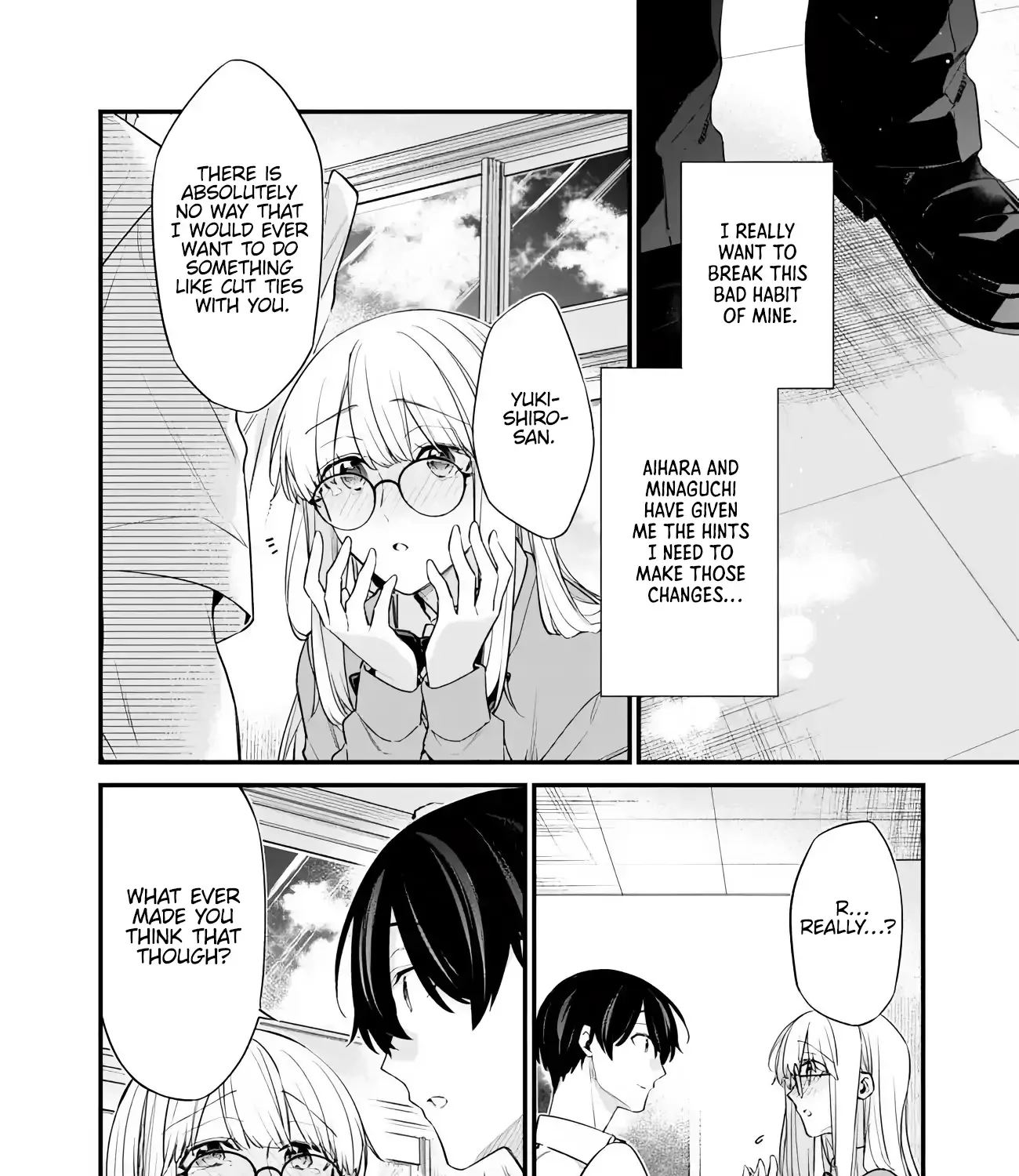 Osananajimi Kanojo no Morahara ga Hidoin de Zetsuen Sengen shite Yatta ~Jibun Rashiku Ikiru Koto ni Shitara, Naze ka Tonari no Seki no Kakure Bishoujo kara Kokuhaku Sareta~ Chapter 42.1 page 12 - 
