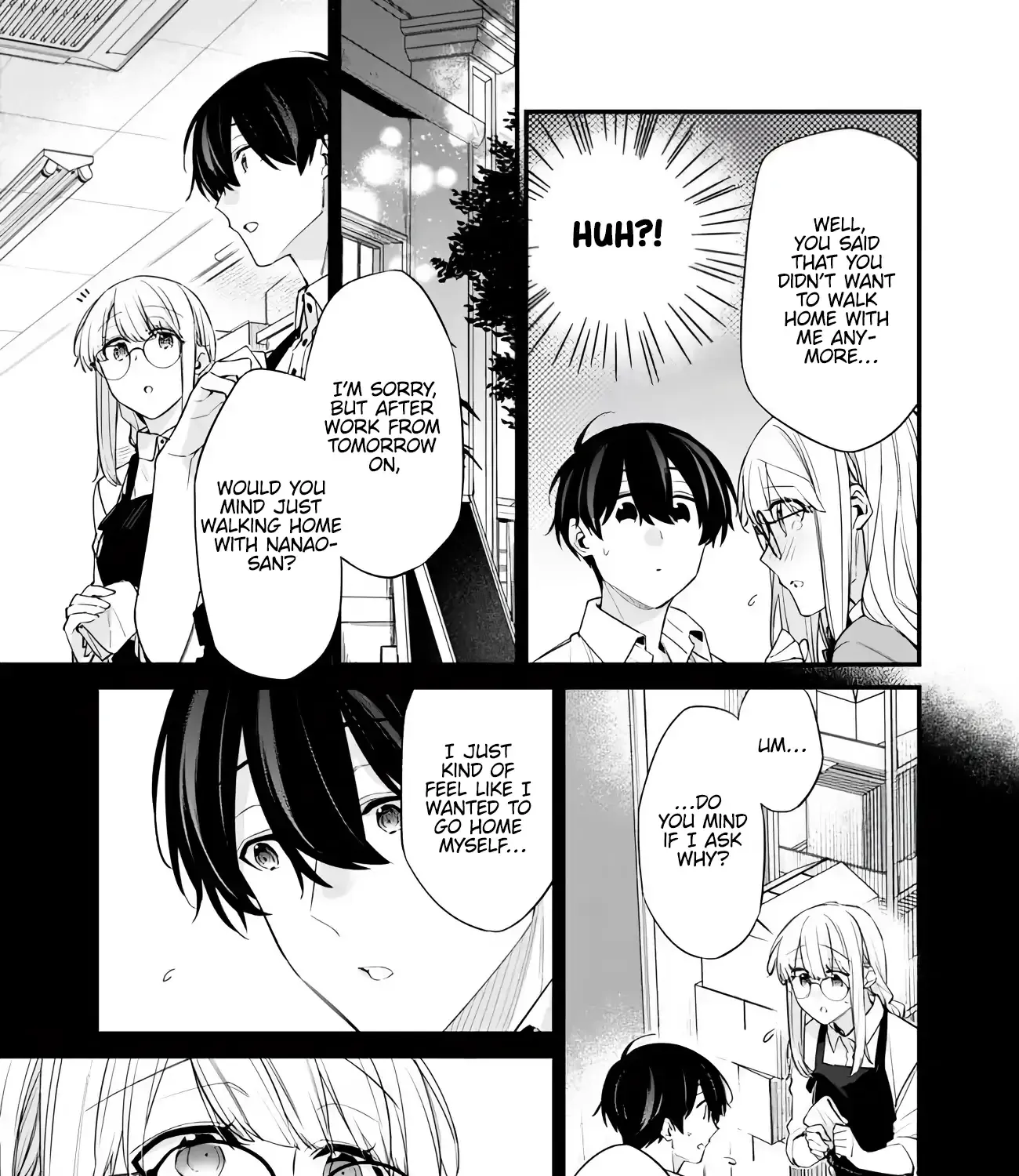 Osananajimi Kanojo no Morahara ga Hidoin de Zetsuen Sengen shite Yatta ~Jibun Rashiku Ikiru Koto ni Shitara, Naze ka Tonari no Seki no Kakure Bishoujo kara Kokuhaku Sareta~ Chapter 42.1 page 14 - 