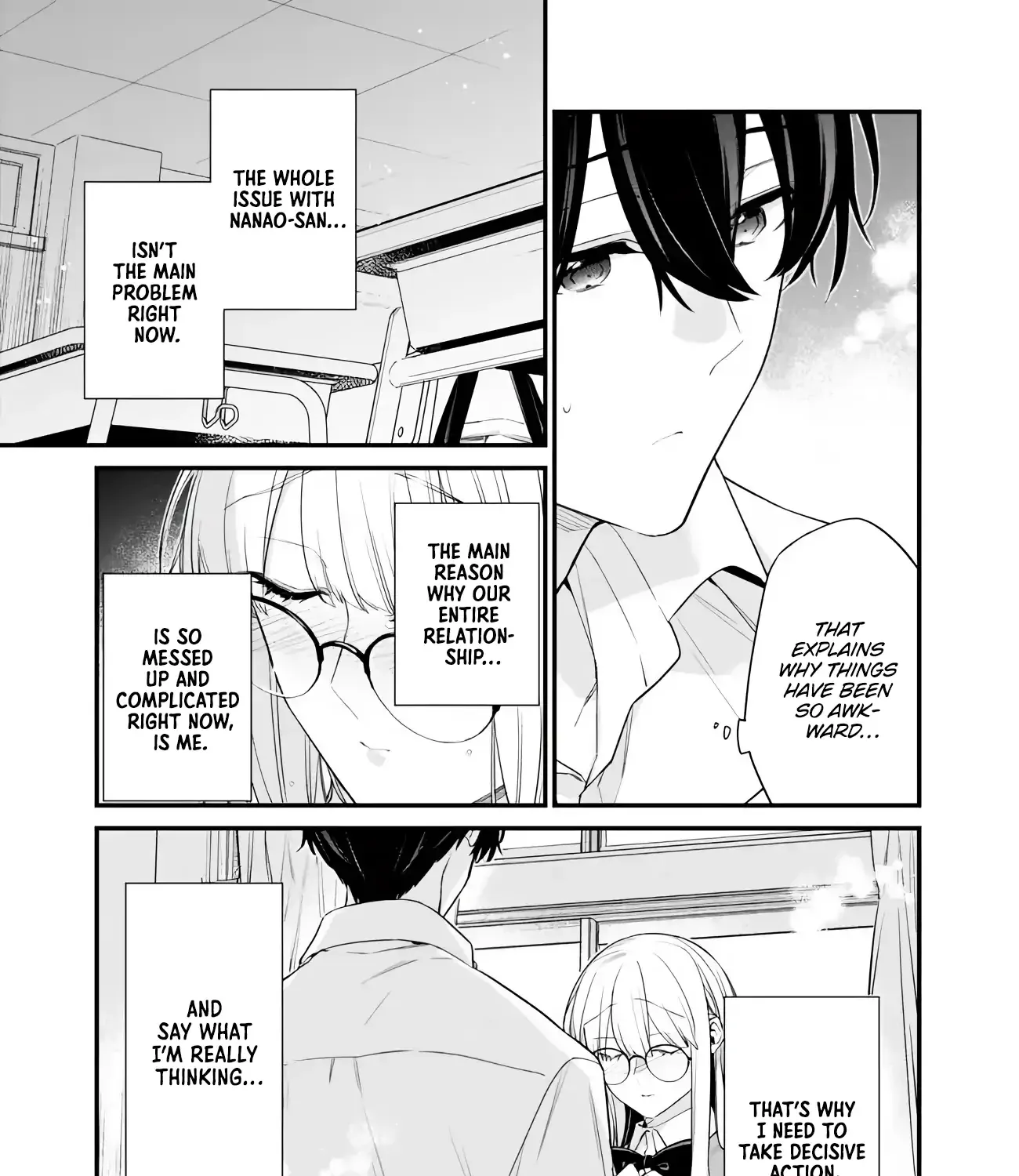 Osananajimi Kanojo no Morahara ga Hidoin de Zetsuen Sengen shite Yatta ~Jibun Rashiku Ikiru Koto ni Shitara, Naze ka Tonari no Seki no Kakure Bishoujo kara Kokuhaku Sareta~ Chapter 42.1 page 22 - 