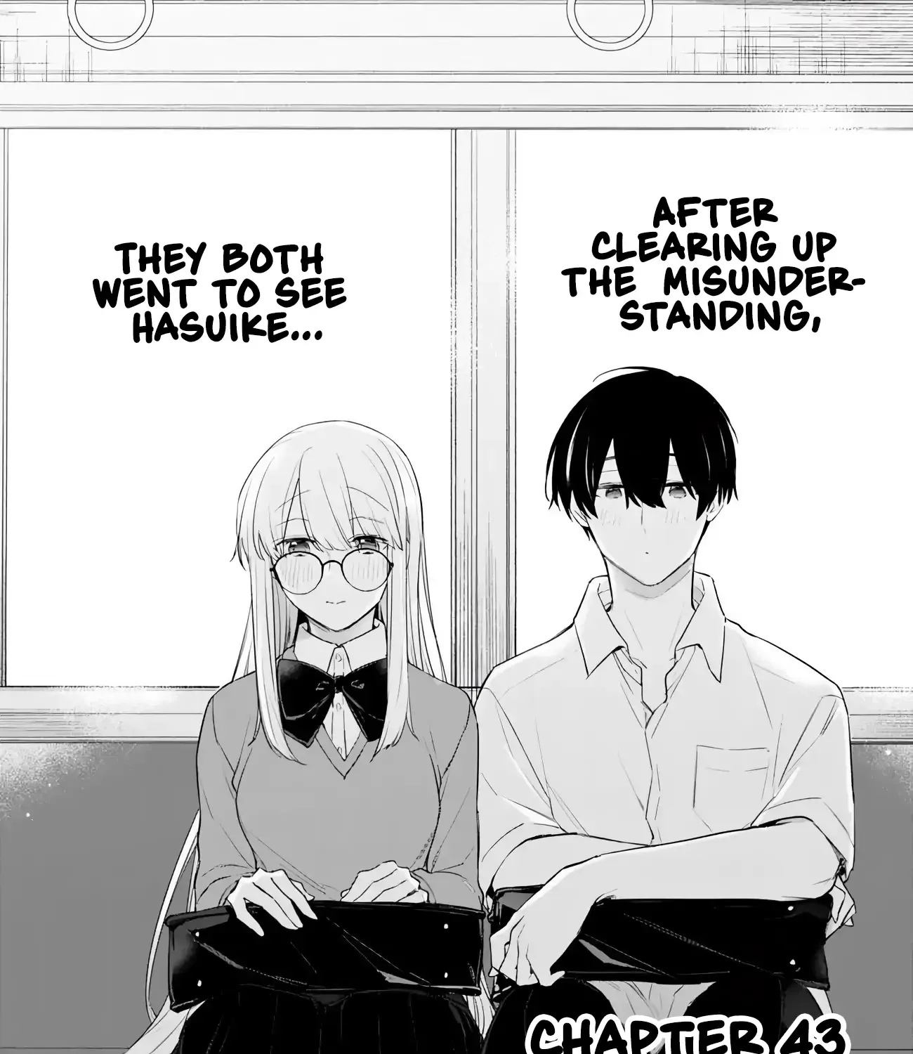 Osananajimi Kanojo no Morahara ga Hidoin de Zetsuen Sengen shite Yatta ~Jibun Rashiku Ikiru Koto ni Shitara, Naze ka Tonari no Seki no Kakure Bishoujo kara Kokuhaku Sareta~ Chapter 43 page 1 - 