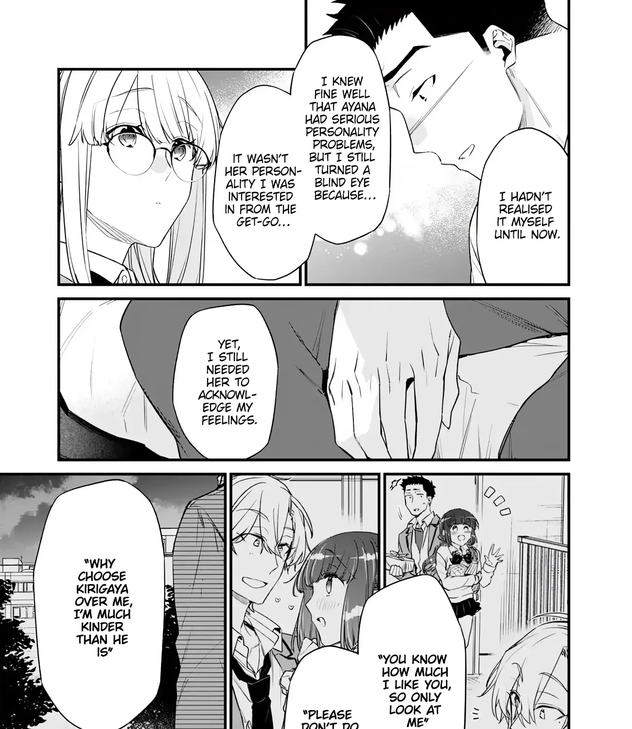 Osananajimi Kanojo no Morahara ga Hidoin de Zetsuen Sengen shite Yatta ~Jibun Rashiku Ikiru Koto ni Shitara, Naze ka Tonari no Seki no Kakure Bishoujo kara Kokuhaku Sareta~ Chapter 44 page 21 - 