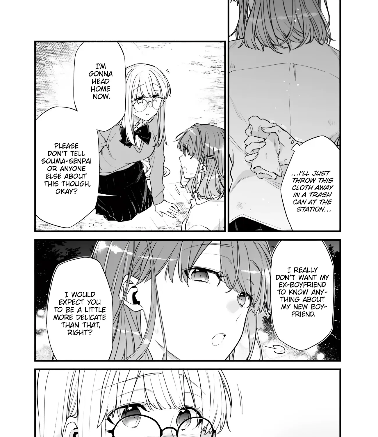 Osananajimi Kanojo no Morahara ga Hidoin de Zetsuen Sengen shite Yatta ~Jibun Rashiku Ikiru Koto ni Shitara, Naze ka Tonari no Seki no Kakure Bishoujo kara Kokuhaku Sareta~ Chapter 46.2 page 22 - 