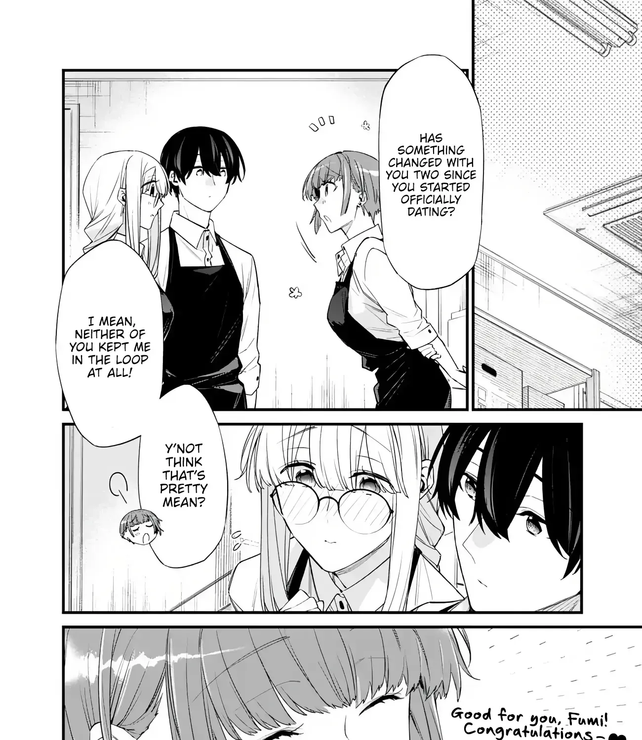 Osananajimi Kanojo no Morahara ga Hidoin de Zetsuen Sengen shite Yatta ~Jibun Rashiku Ikiru Koto ni Shitara, Naze ka Tonari no Seki no Kakure Bishoujo kara Kokuhaku Sareta~ Chapter 48.1 page 3 - 