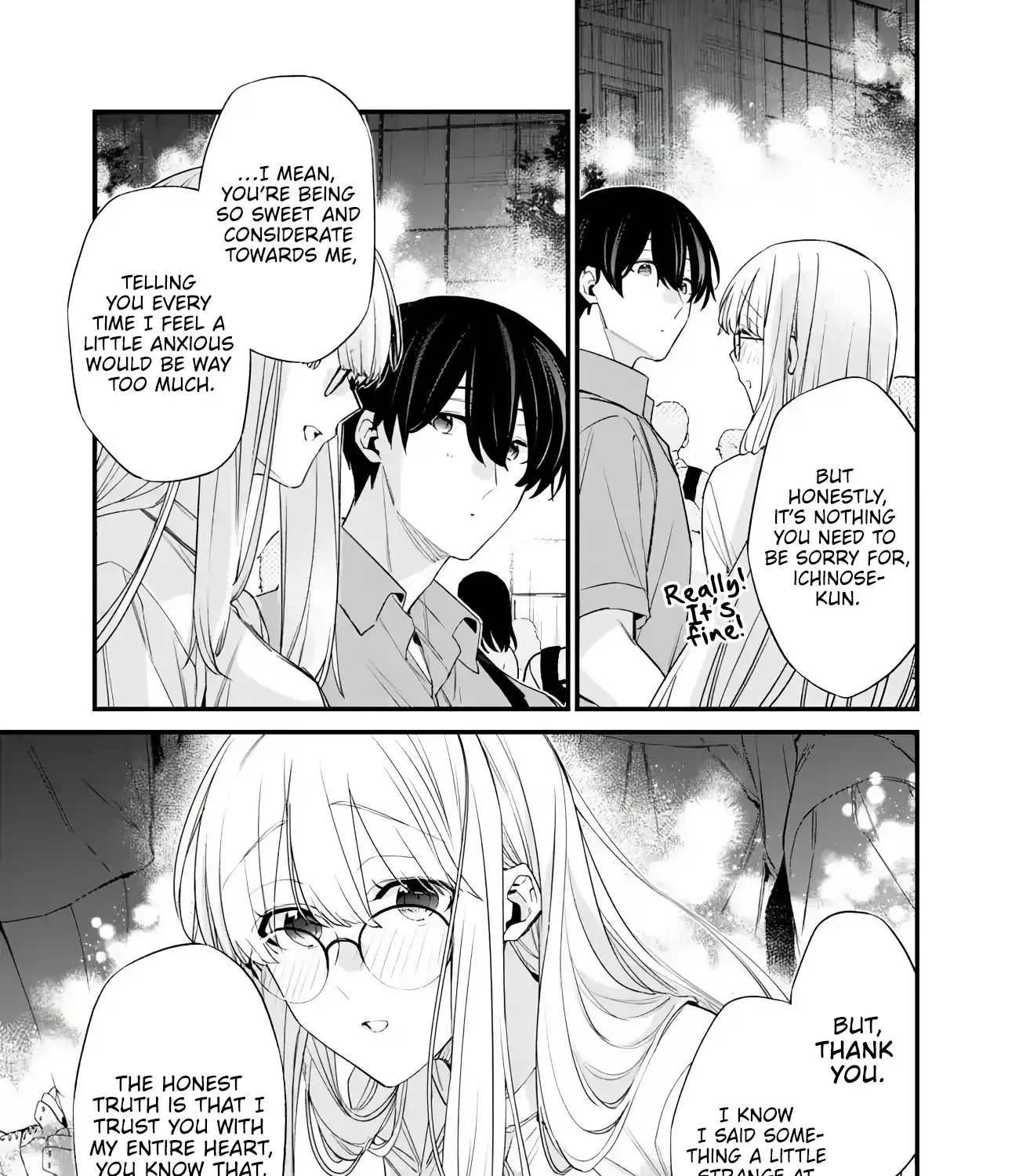Osananajimi Kanojo no Morahara ga Hidoin de Zetsuen Sengen shite Yatta ~Jibun Rashiku Ikiru Koto ni Shitara, Naze ka Tonari no Seki no Kakure Bishoujo kara Kokuhaku Sareta~ Chapter 48.1 page 21 - 