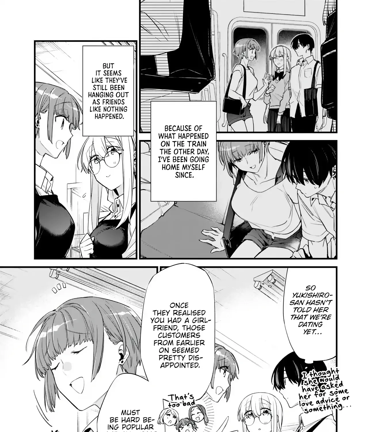 Osananajimi Kanojo no Morahara ga Hidoin de Zetsuen Sengen shite Yatta ~Jibun Rashiku Ikiru Koto ni Shitara, Naze ka Tonari no Seki no Kakure Bishoujo kara Kokuhaku Sareta~ Chapter 48.1 page 5 - 