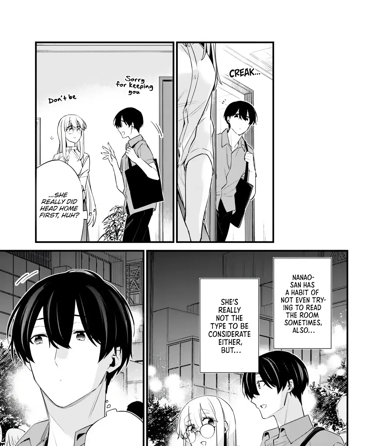 Osananajimi Kanojo no Morahara ga Hidoin de Zetsuen Sengen shite Yatta ~Jibun Rashiku Ikiru Koto ni Shitara, Naze ka Tonari no Seki no Kakure Bishoujo kara Kokuhaku Sareta~ Chapter 48.1 page 9 - 