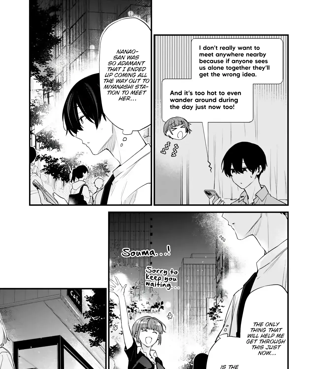 Osananajimi Kanojo no Morahara ga Hidoin de Zetsuen Sengen shite Yatta ~Jibun Rashiku Ikiru Koto ni Shitara, Naze ka Tonari no Seki no Kakure Bishoujo kara Kokuhaku Sareta~ Chapter 48.2 page 13 - 