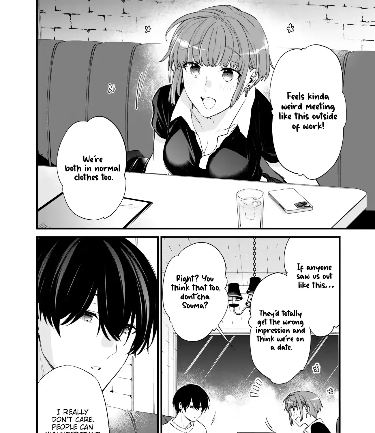 Osananajimi Kanojo no Morahara ga Hidoin de Zetsuen Sengen shite Yatta ~Jibun Rashiku Ikiru Koto ni Shitara, Naze ka Tonari no Seki no Kakure Bishoujo kara Kokuhaku Sareta~ Chapter 48.2 page 15 - 